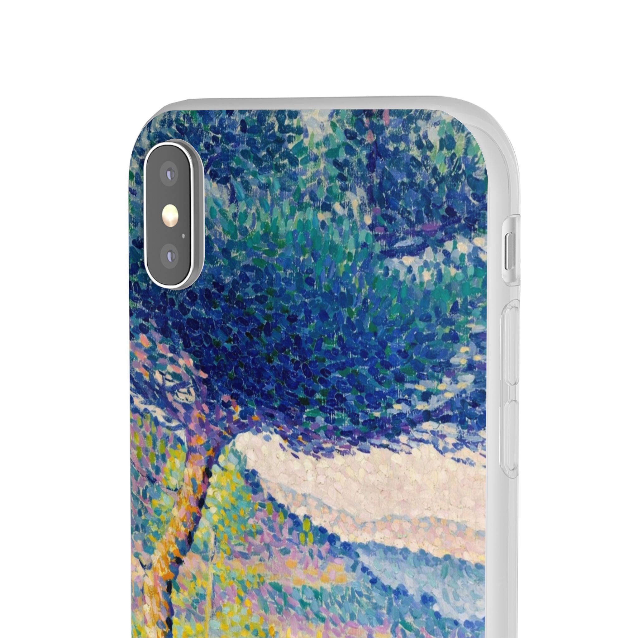 Pines Along the Shore (1896) by Henri-Edmond Cross - Flexi Case