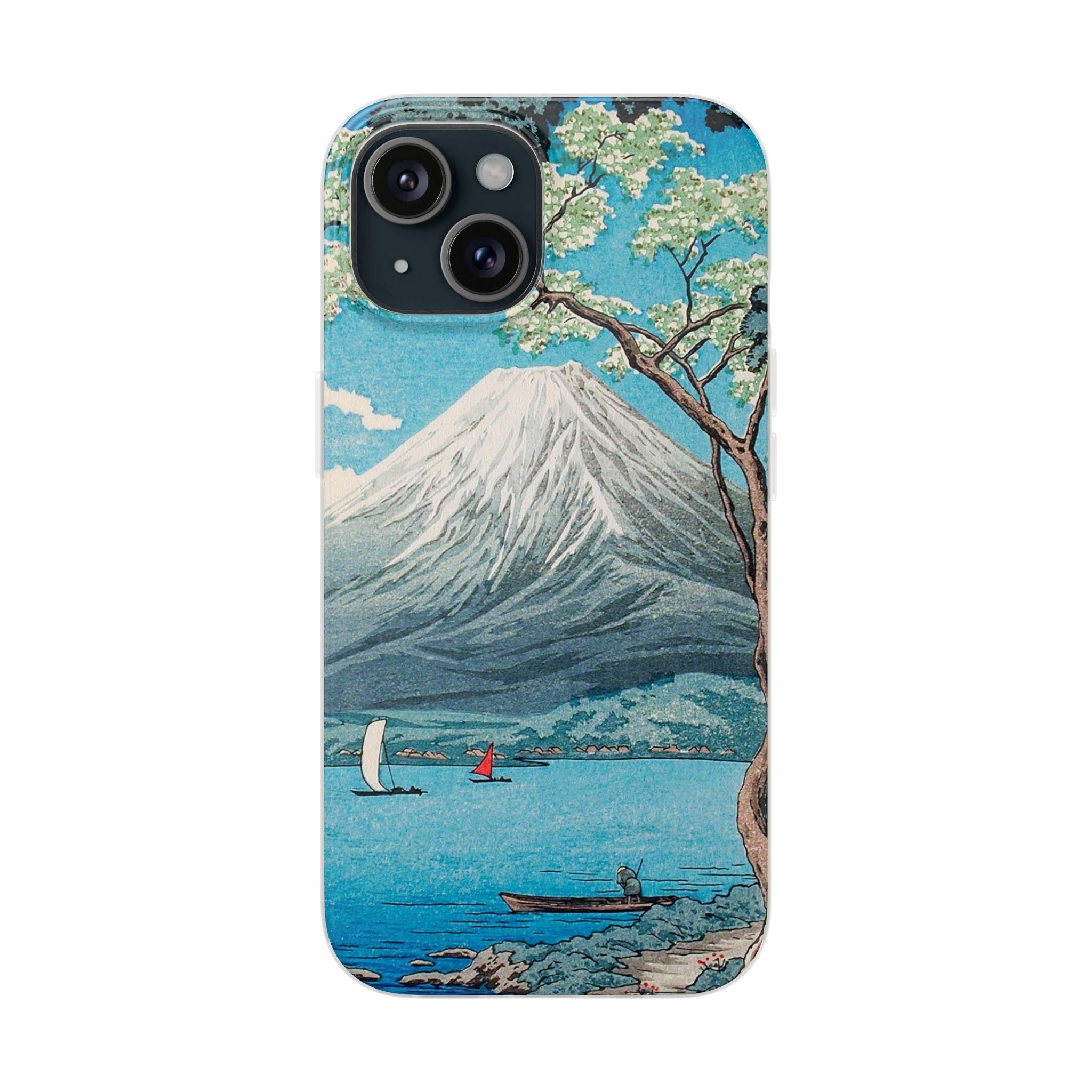 Mount Fuji from Lake Yamanaka - Flexi Case