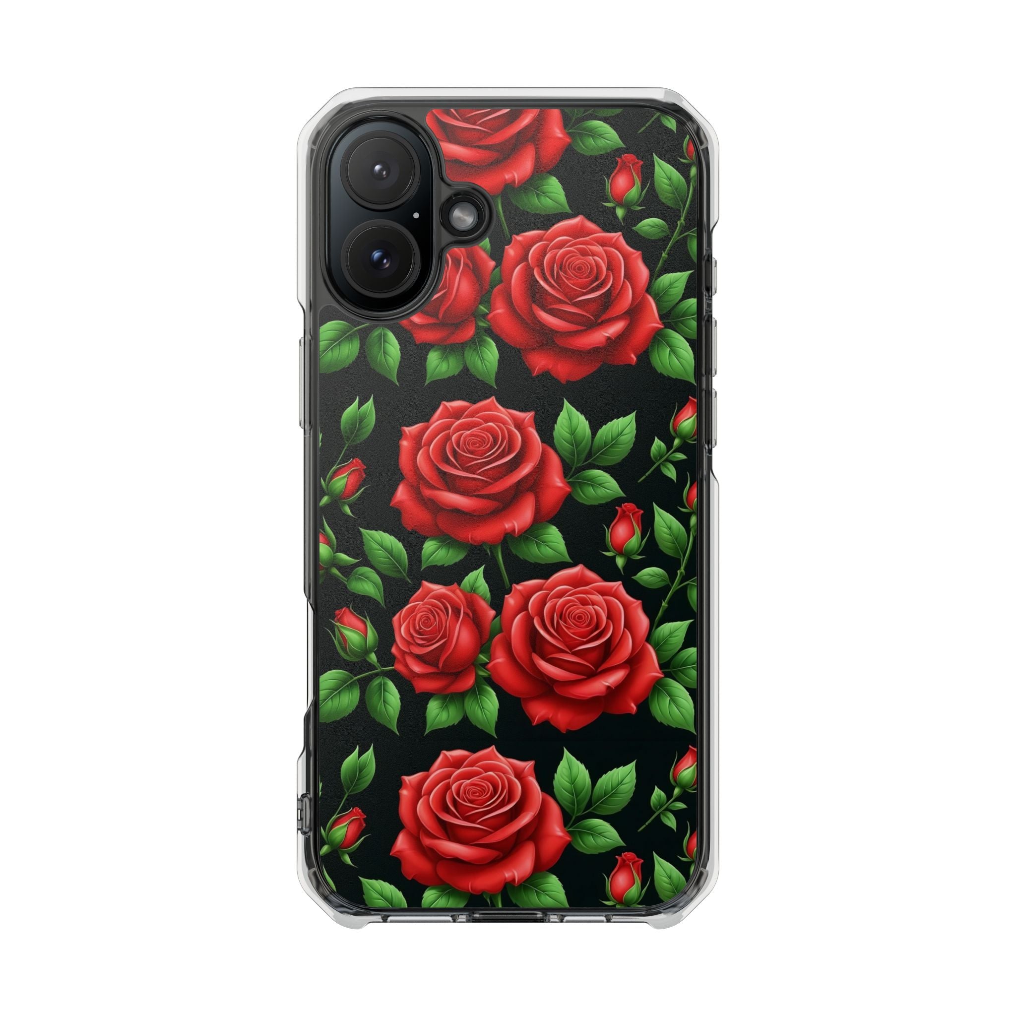 Roses are Red - Magnetic Clear Impact Case