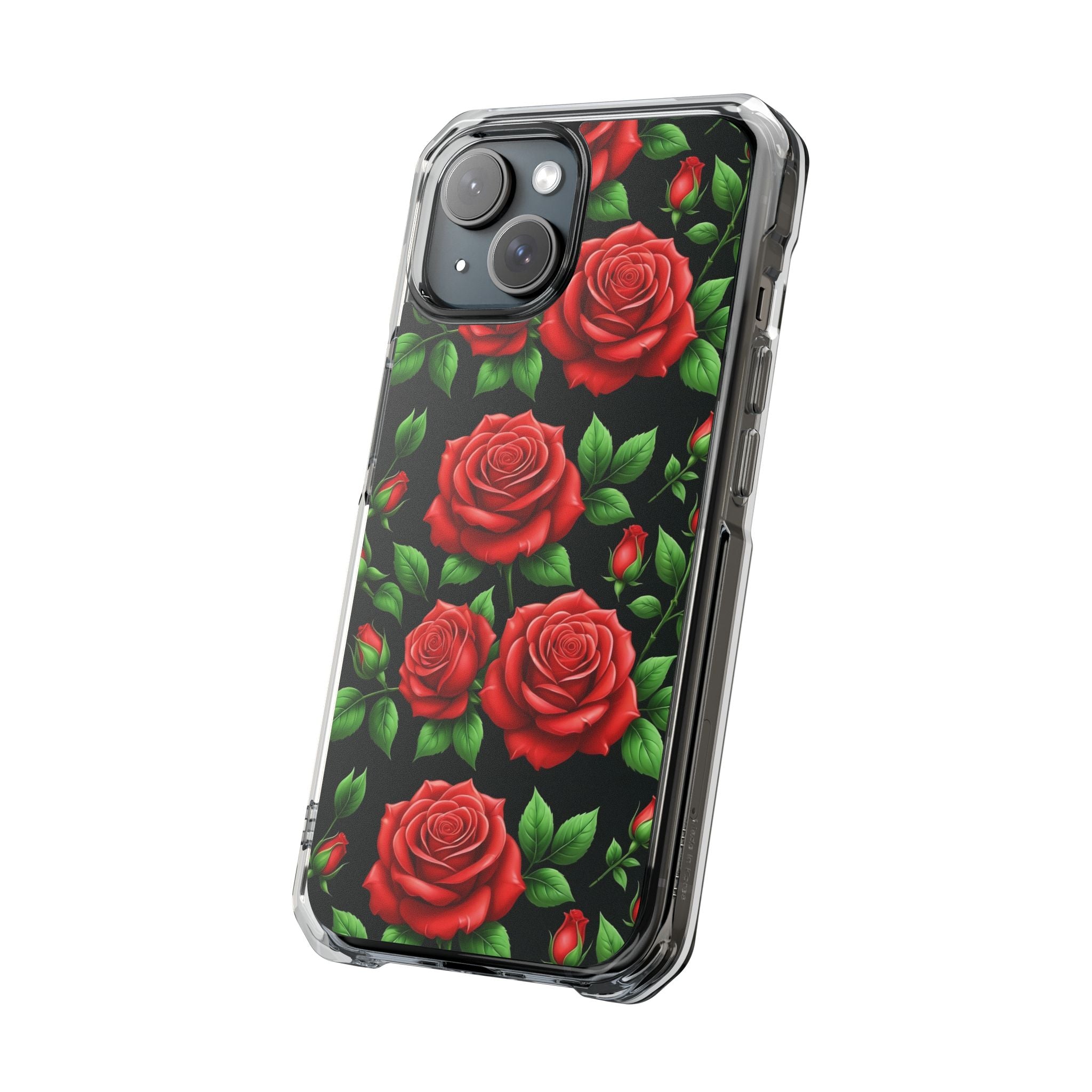 Roses are Red - Magnetic Clear Impact Case