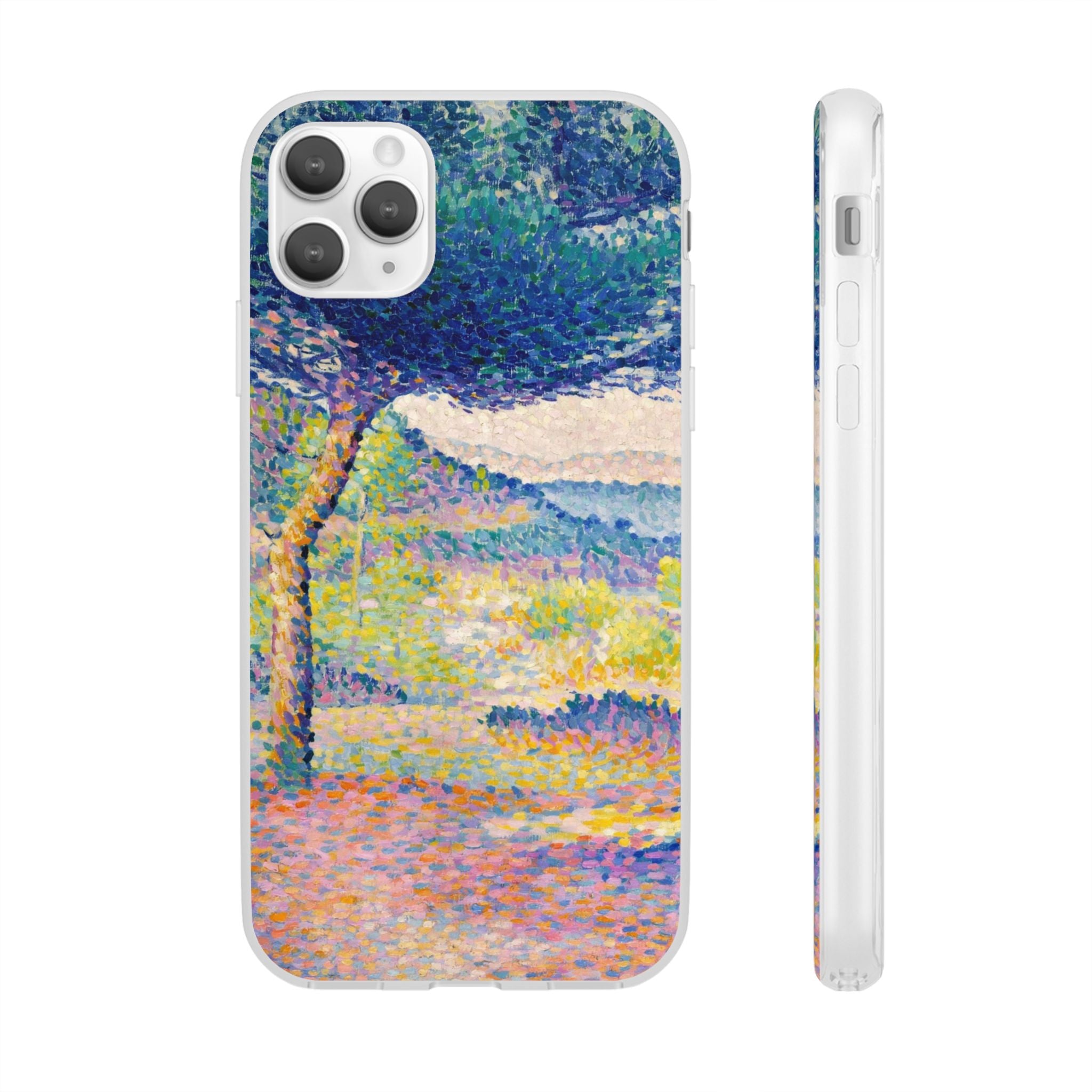 Pines Along the Shore (1896) by Henri-Edmond Cross - Flexi Case