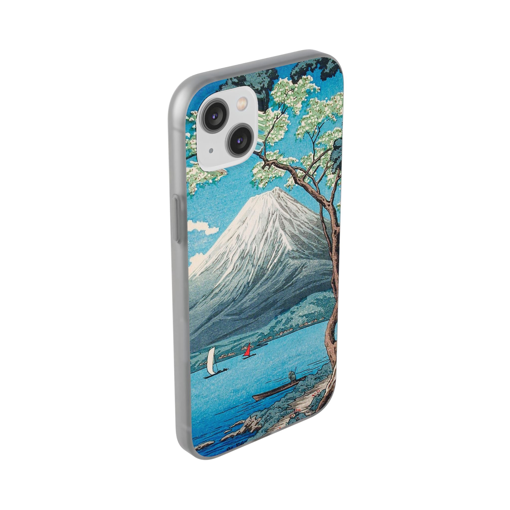 Mount Fuji from Lake Yamanaka - Flexi Case