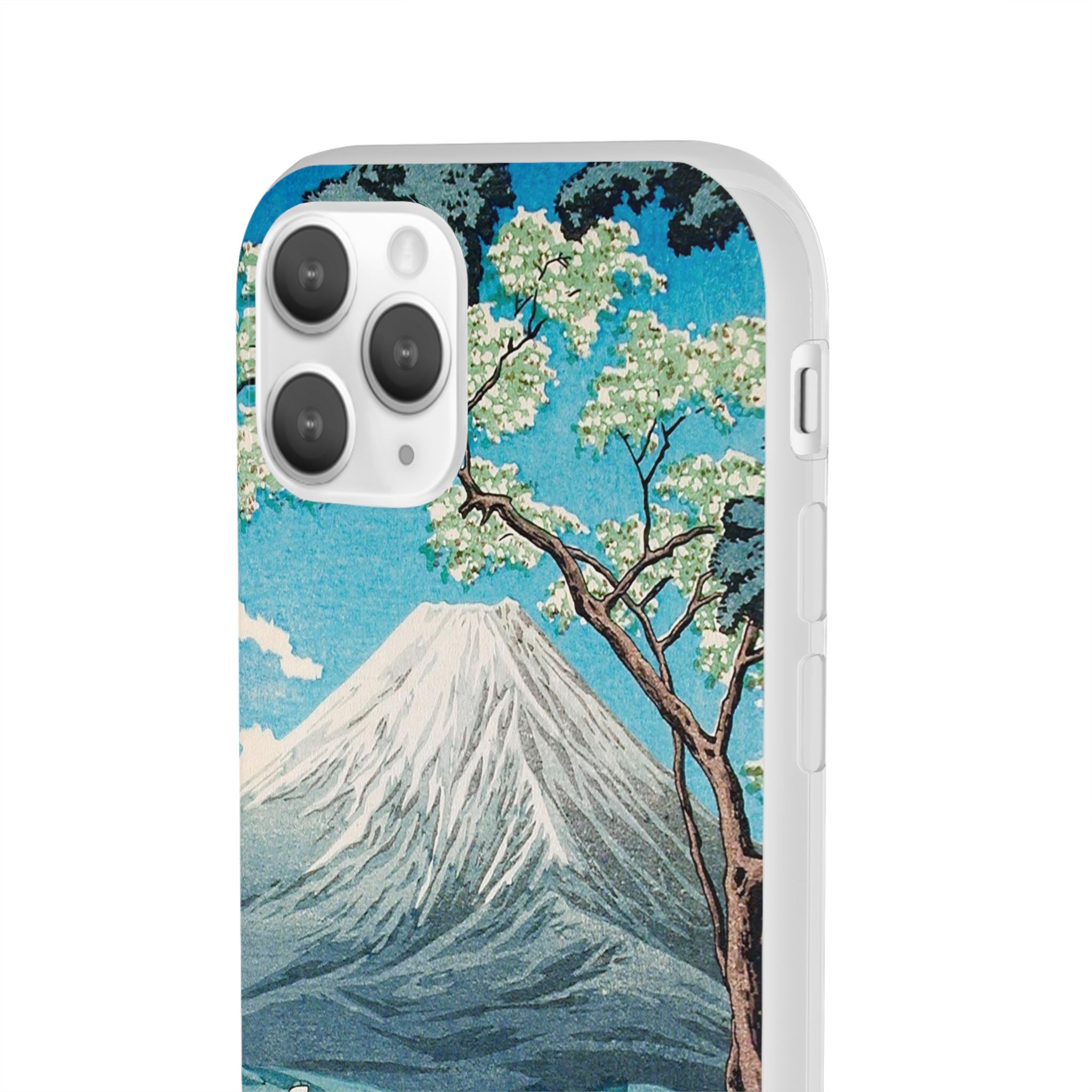 Mount Fuji from Lake Yamanaka - Flexi Case