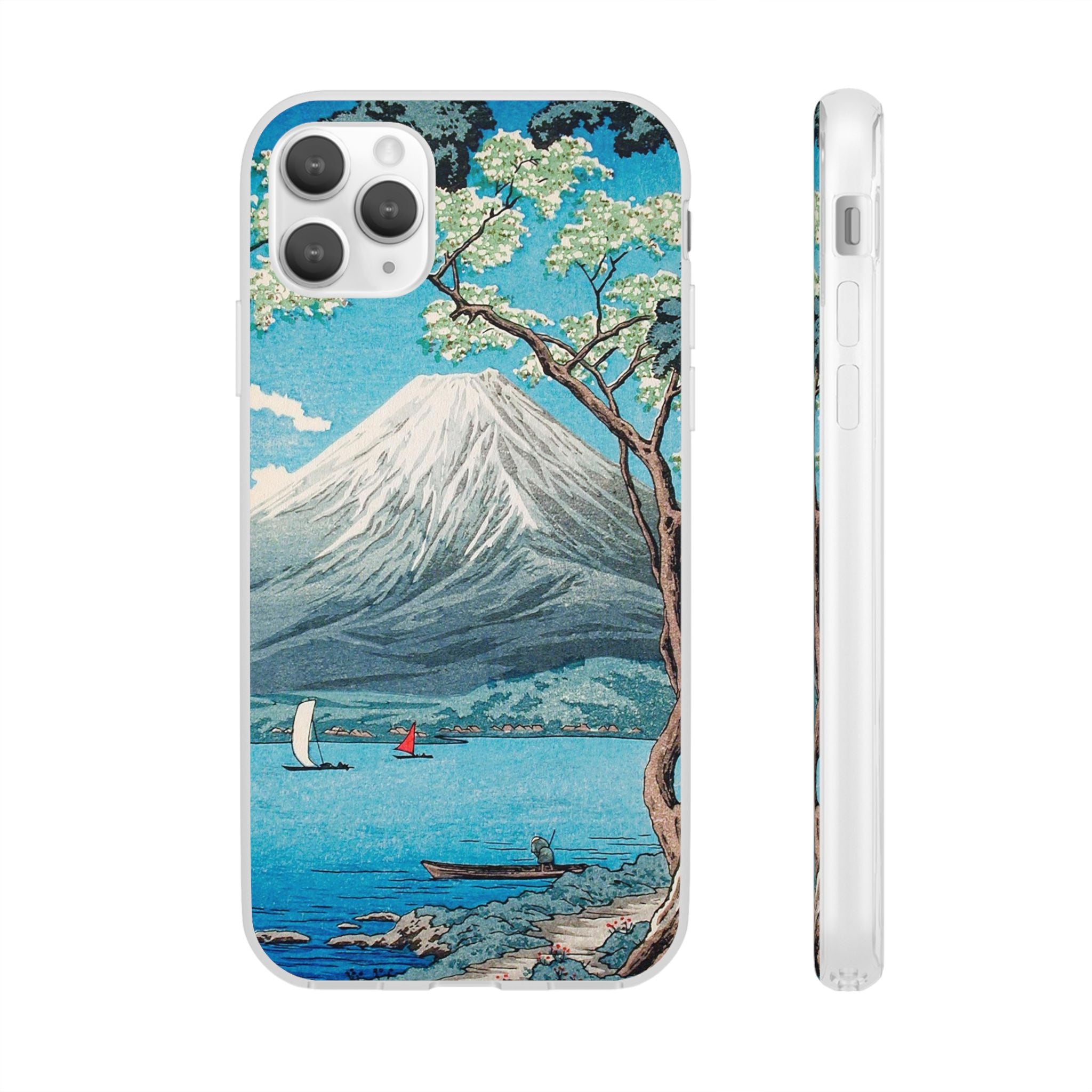 Mount Fuji from Lake Yamanaka - Flexi Case