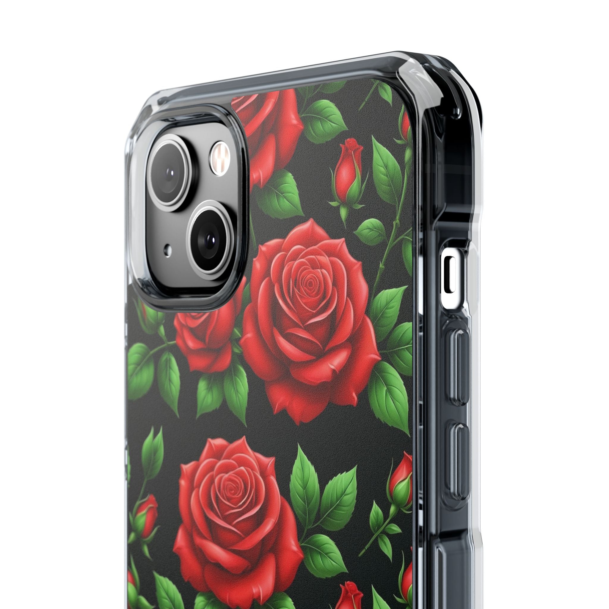 Roses are Red - Magnetic Clear Impact Case