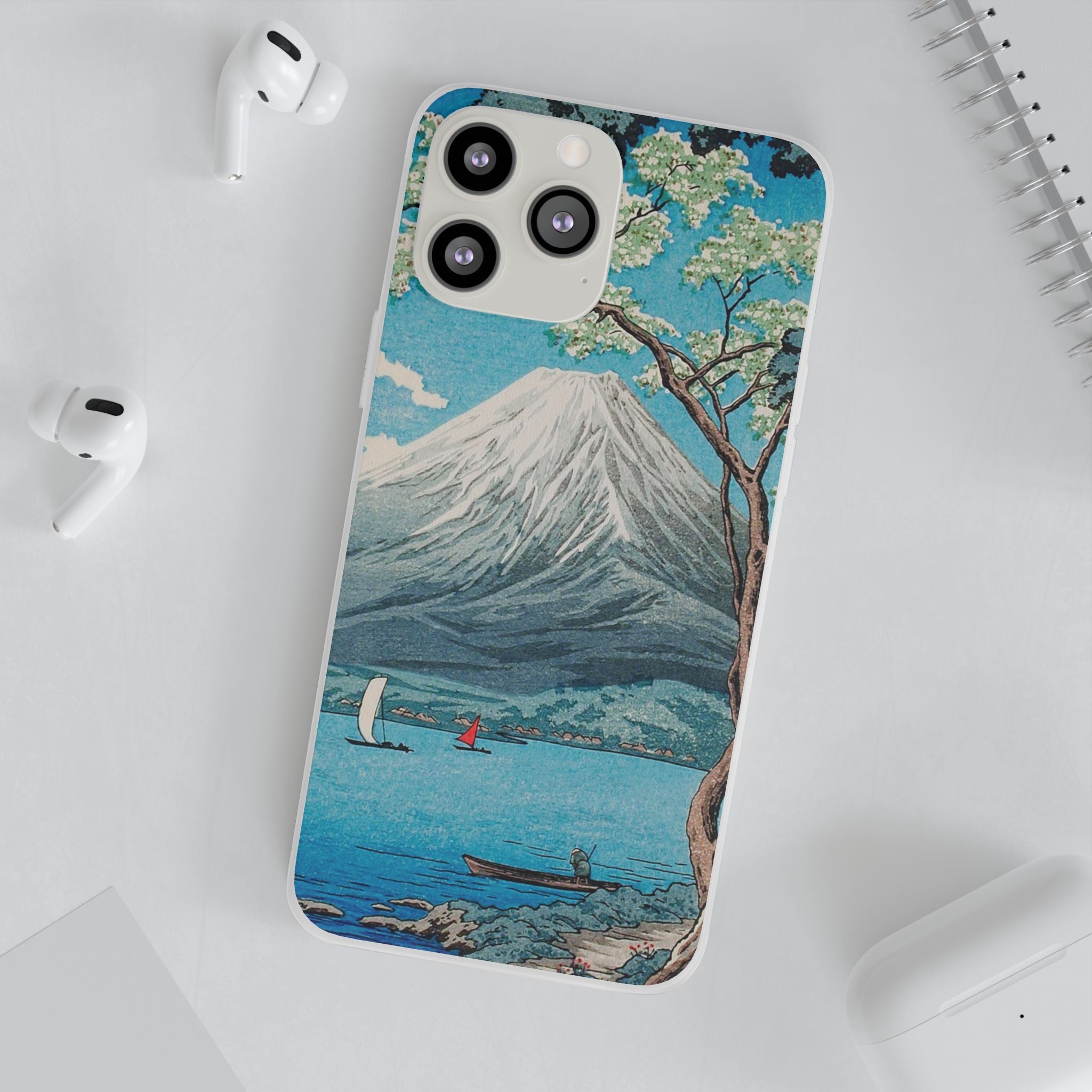 Mount Fuji from Lake Yamanaka - Flexi Case