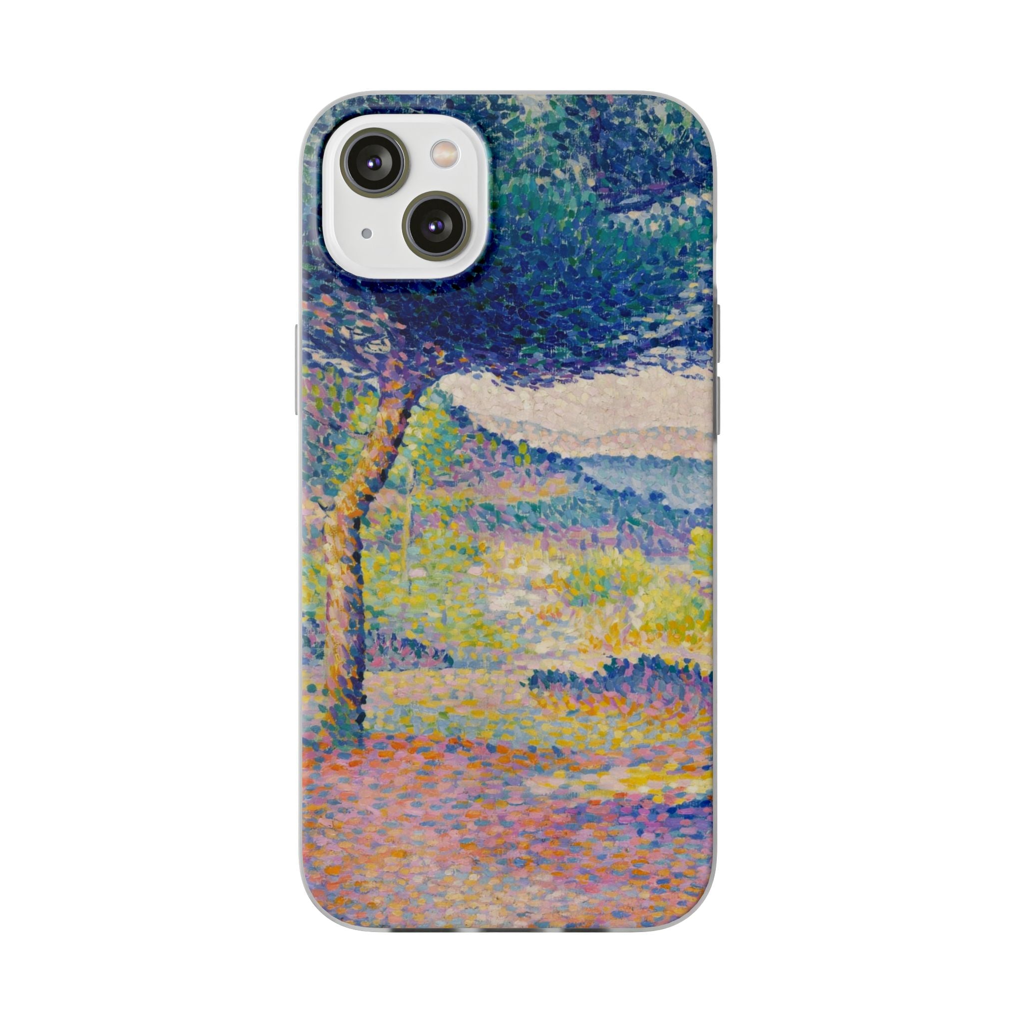 Pines Along the Shore (1896) by Henri-Edmond Cross - Flexi Case