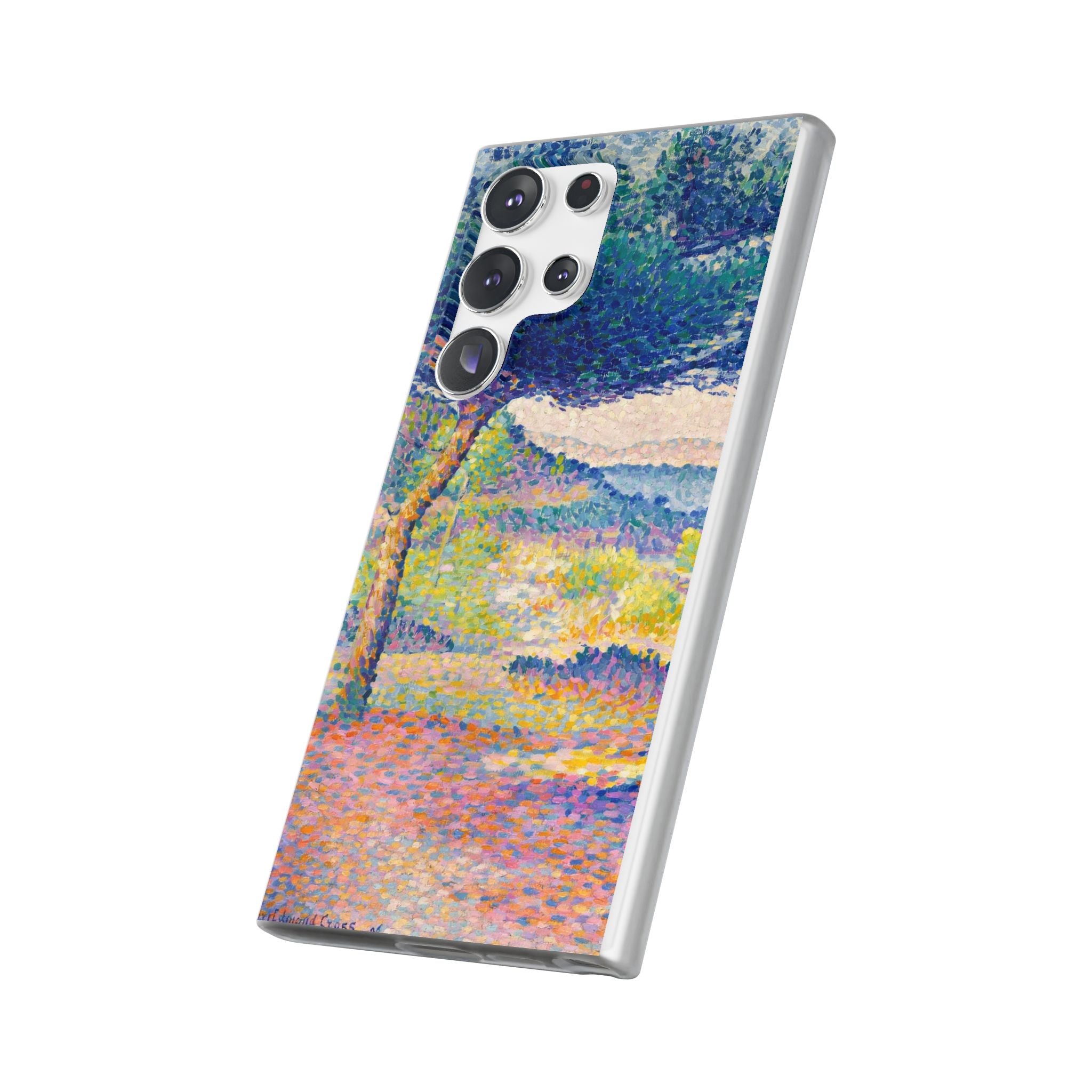 Pines Along the Shore (1896) by Henri-Edmond Cross - Flexi Case