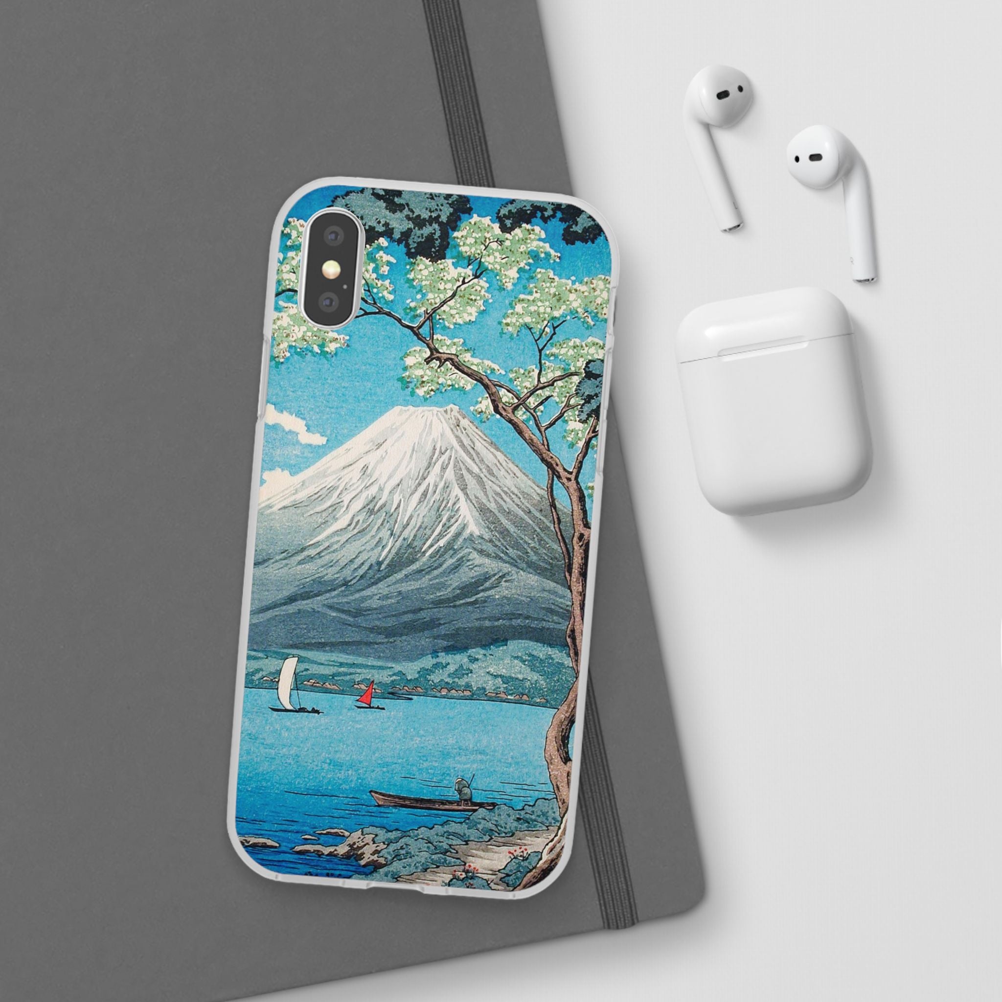 Mount Fuji from Lake Yamanaka - Flexi Case