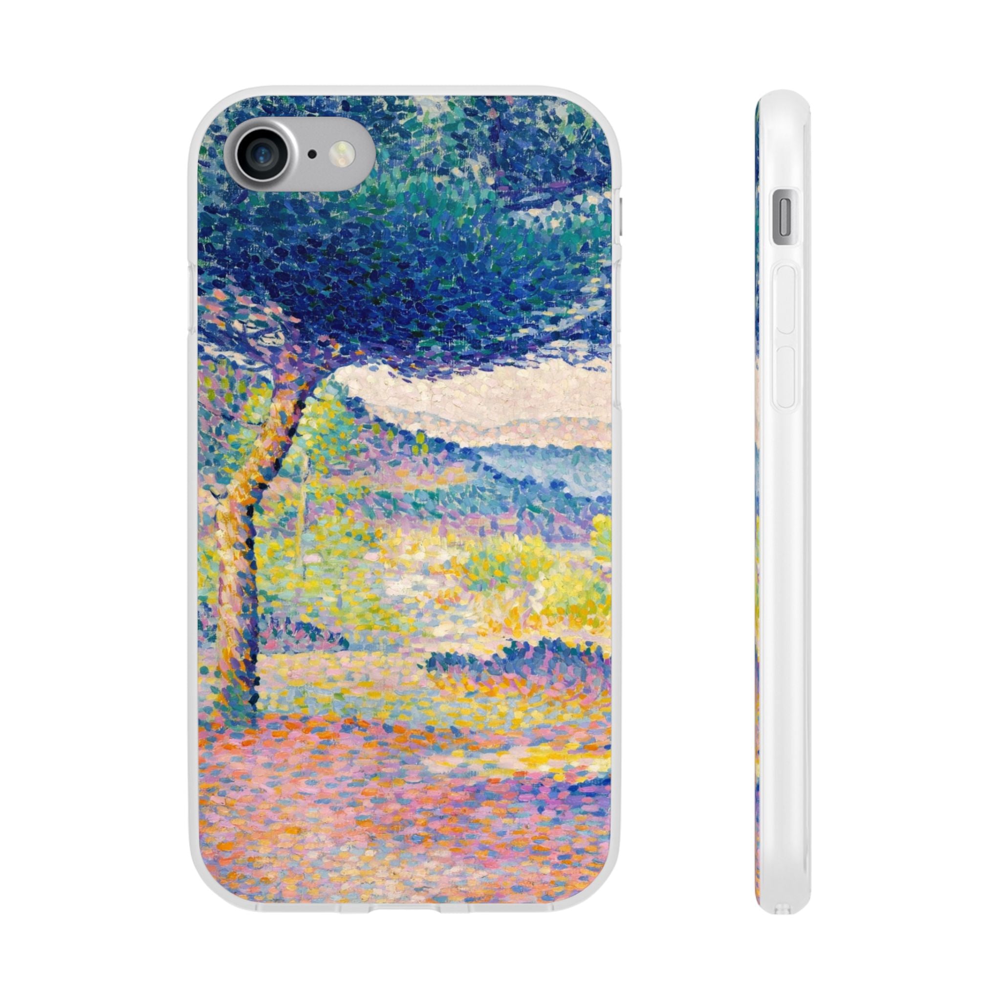 Pines Along the Shore (1896) by Henri-Edmond Cross - Flexi Case