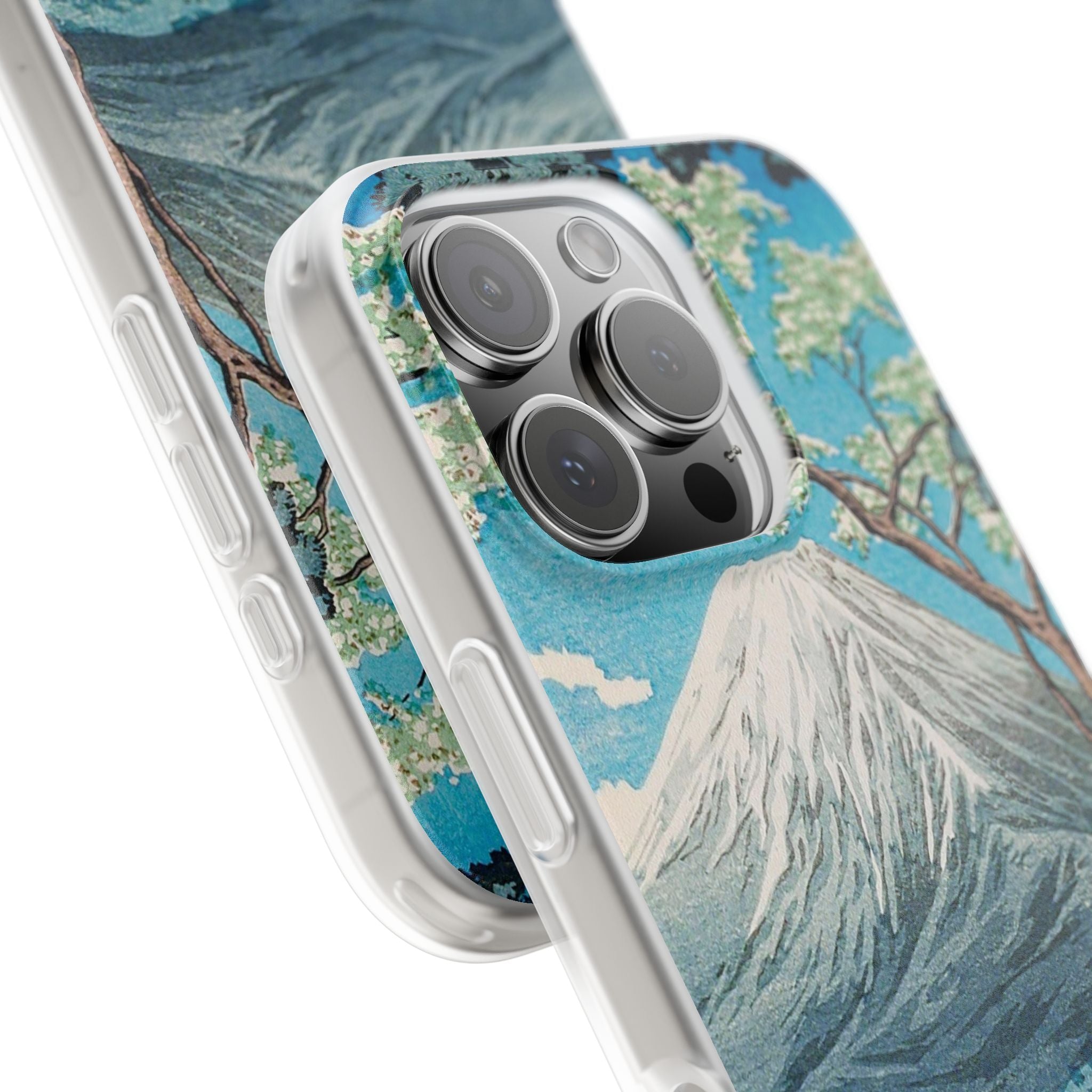 Mount Fuji from Lake Yamanaka - Flexi Case