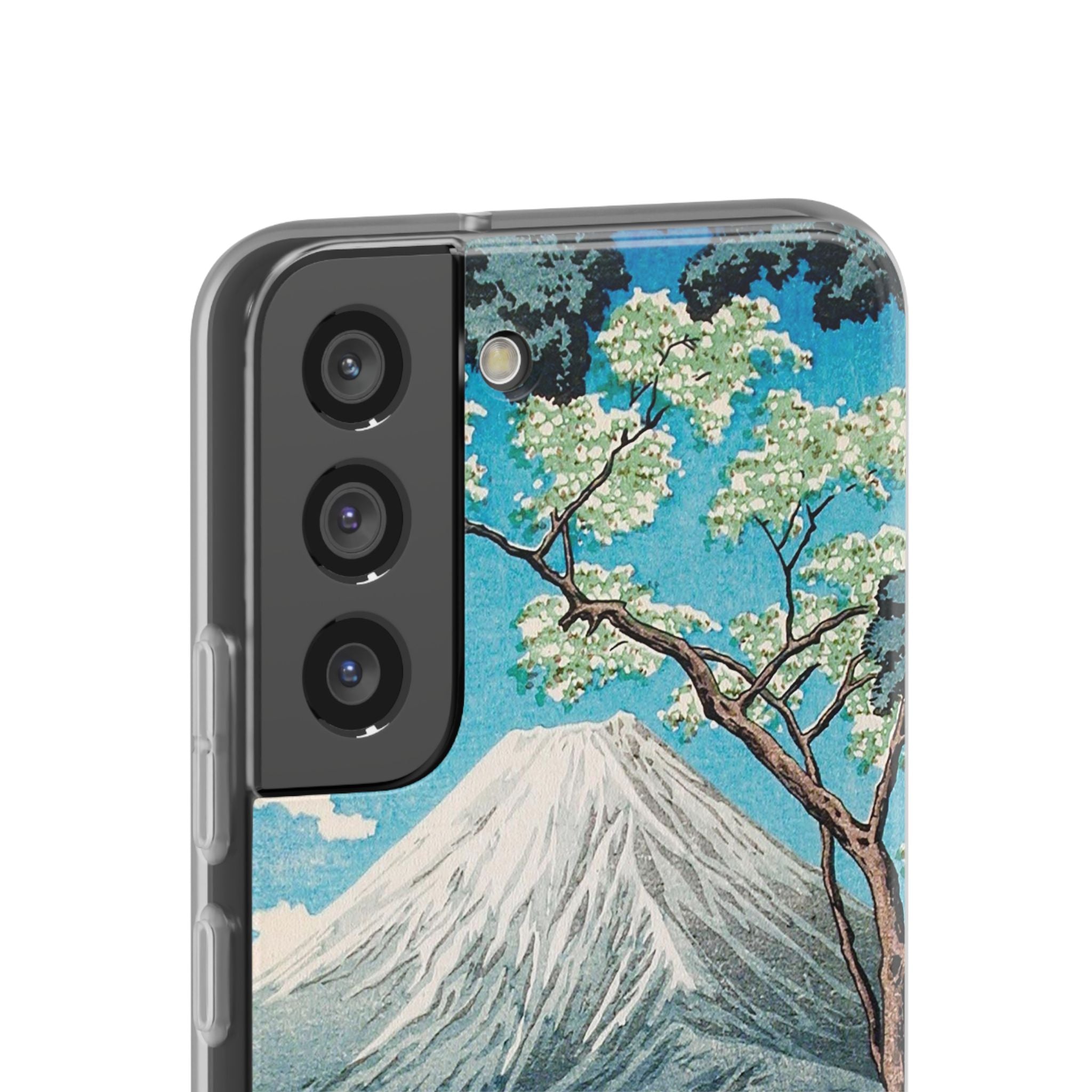 Mount Fuji from Lake Yamanaka - Flexi Case