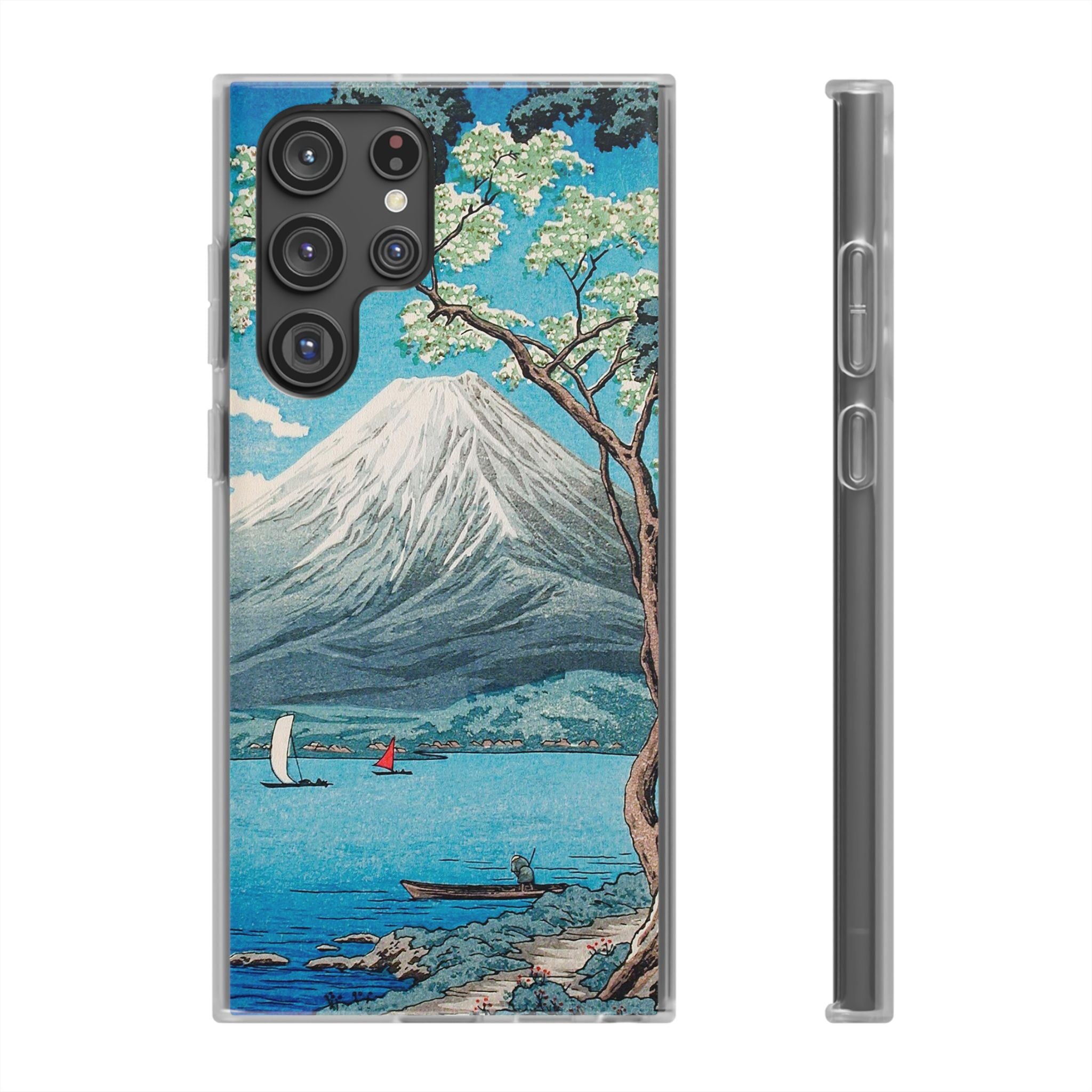 Mount Fuji from Lake Yamanaka - Flexi Case