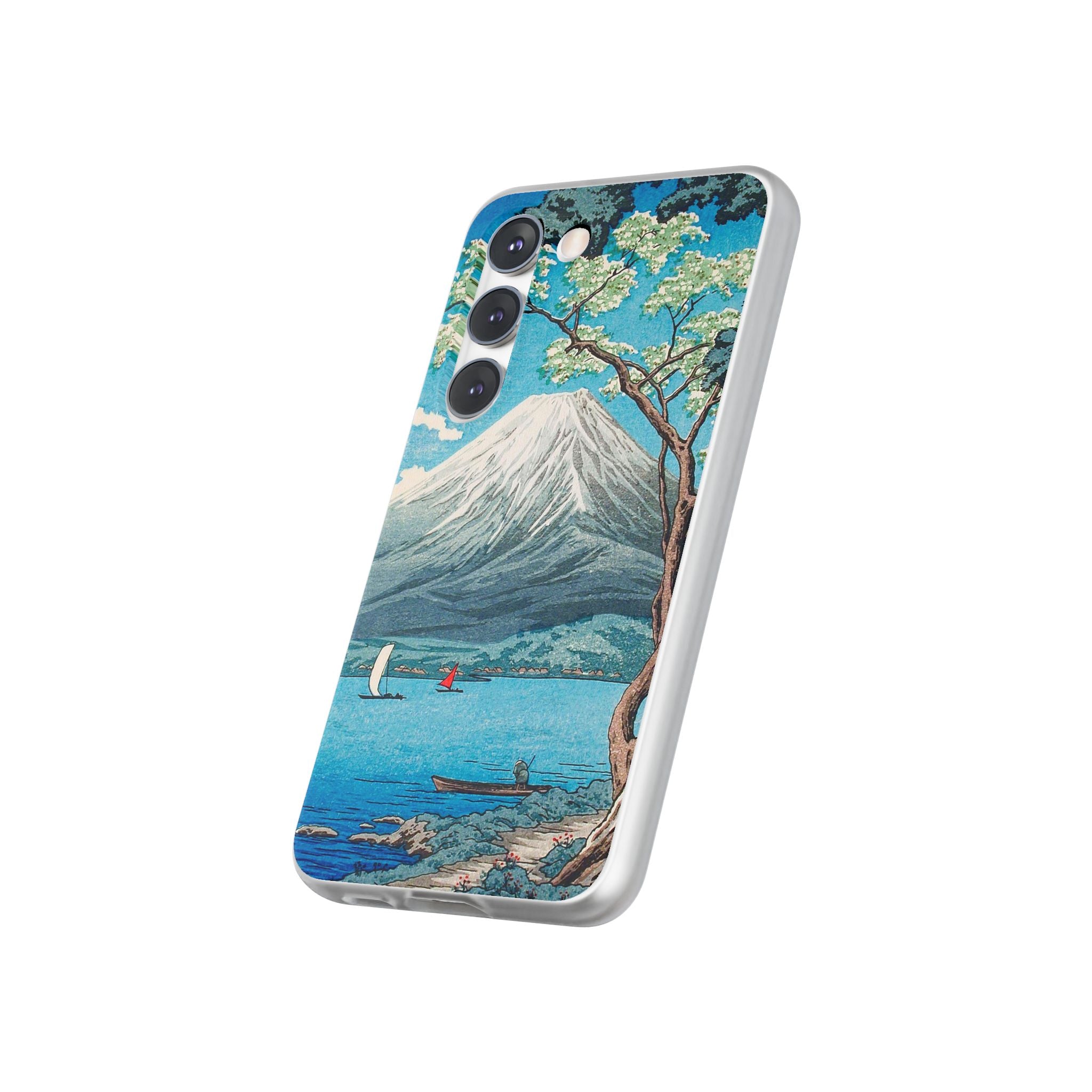 Mount Fuji from Lake Yamanaka - Flexi Case