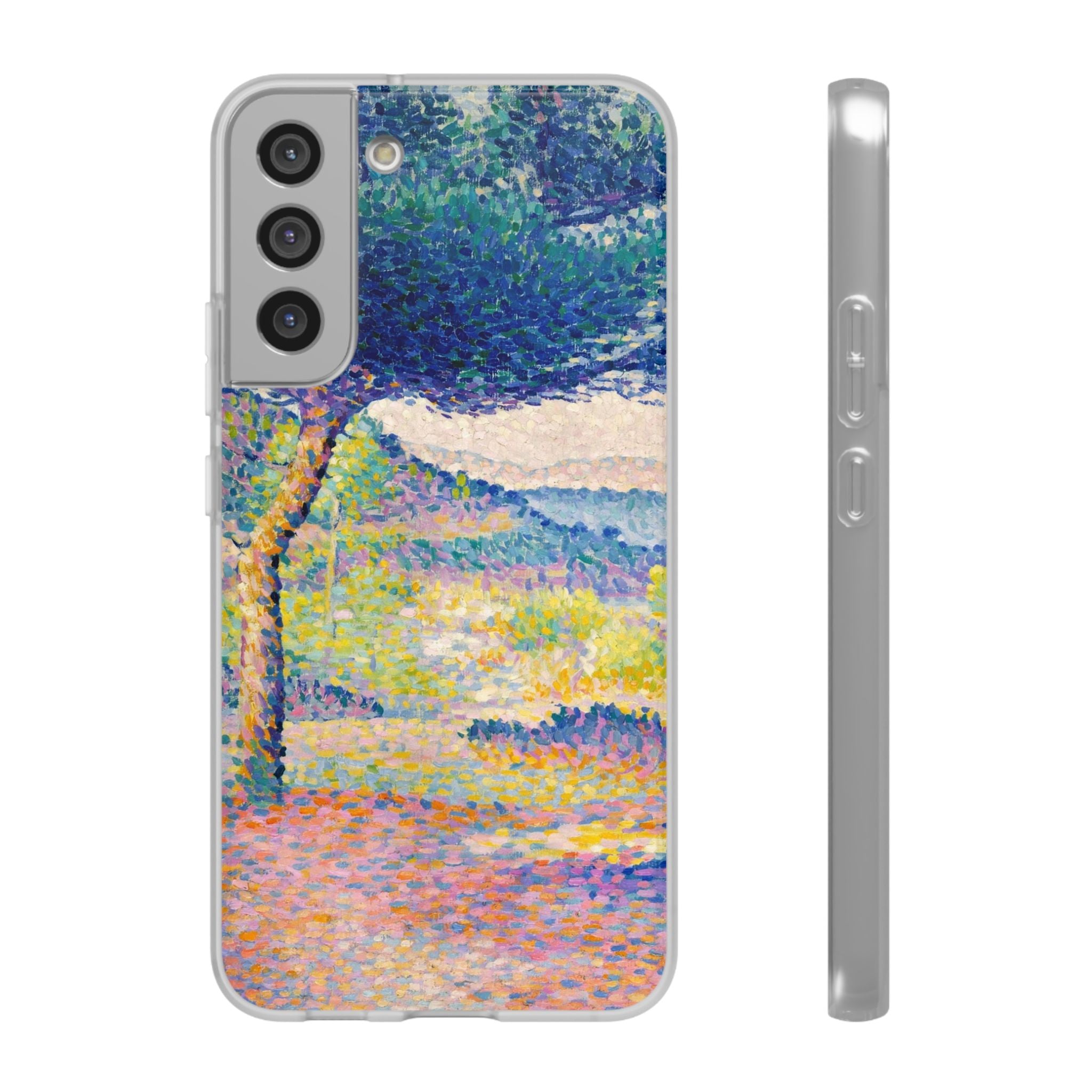 Pines Along the Shore (1896) by Henri-Edmond Cross - Flexi Case