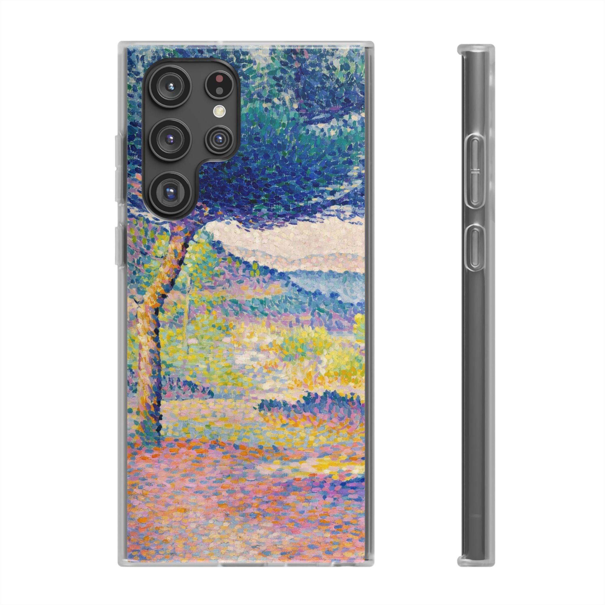 Pines Along the Shore (1896) by Henri-Edmond Cross - Flexi Case