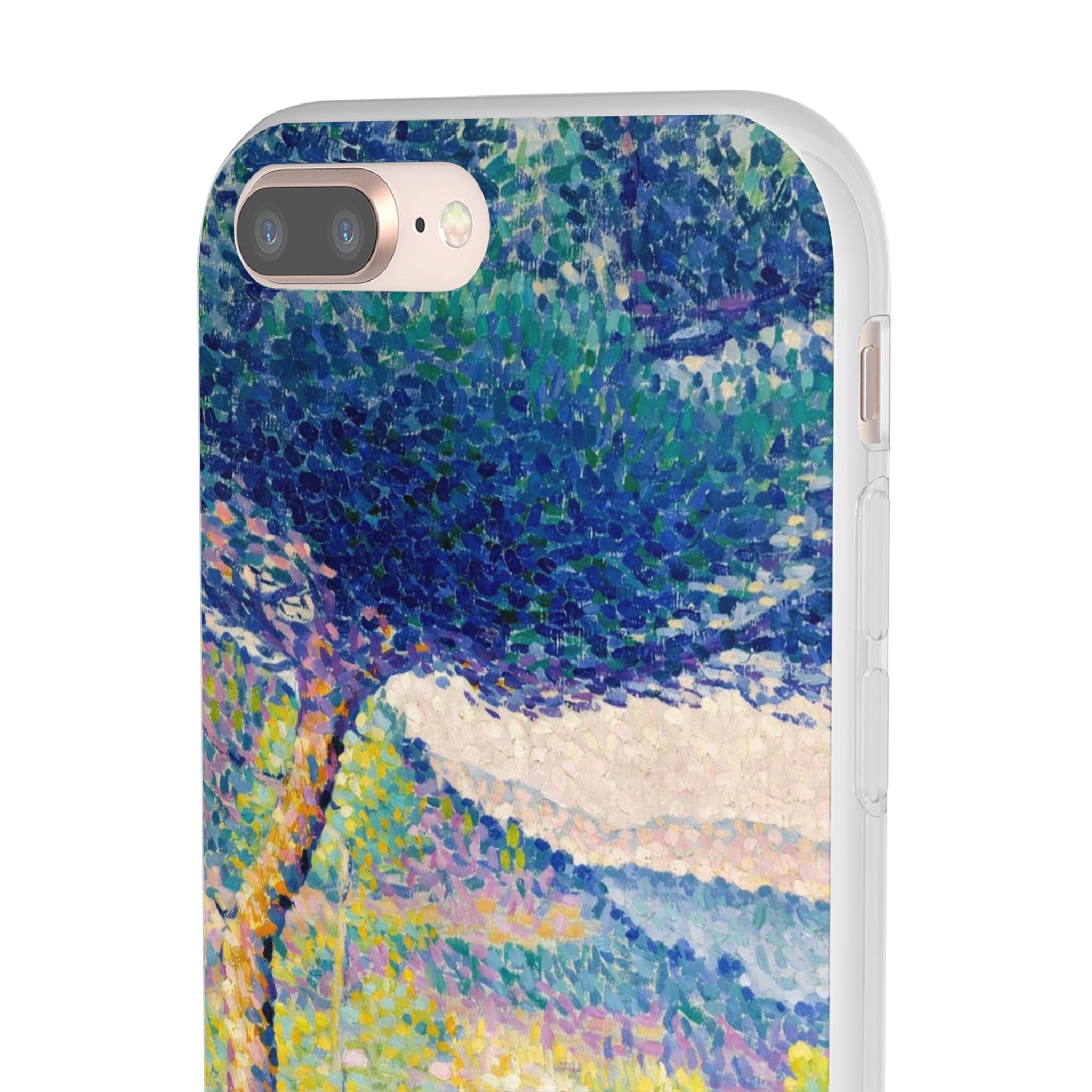 Pines Along the Shore (1896) by Henri-Edmond Cross - Flexi Case