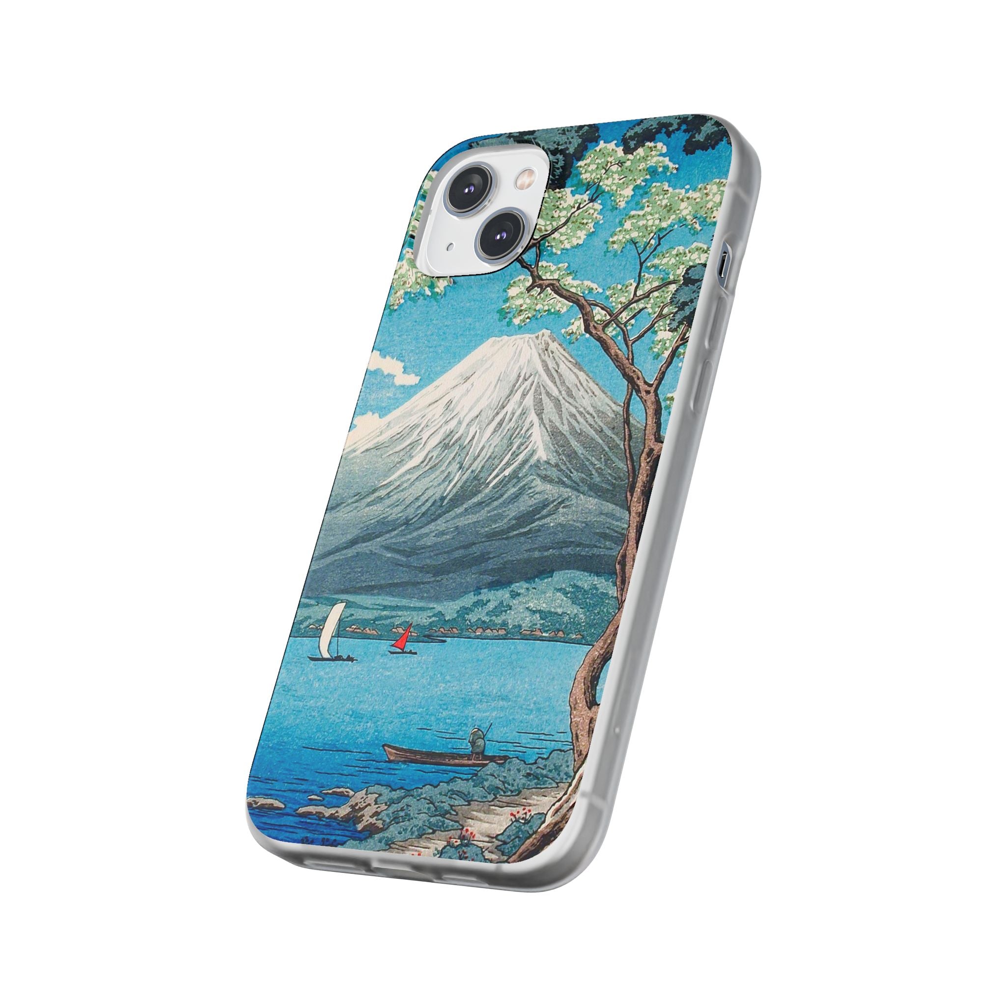 Mount Fuji from Lake Yamanaka - Flexi Case