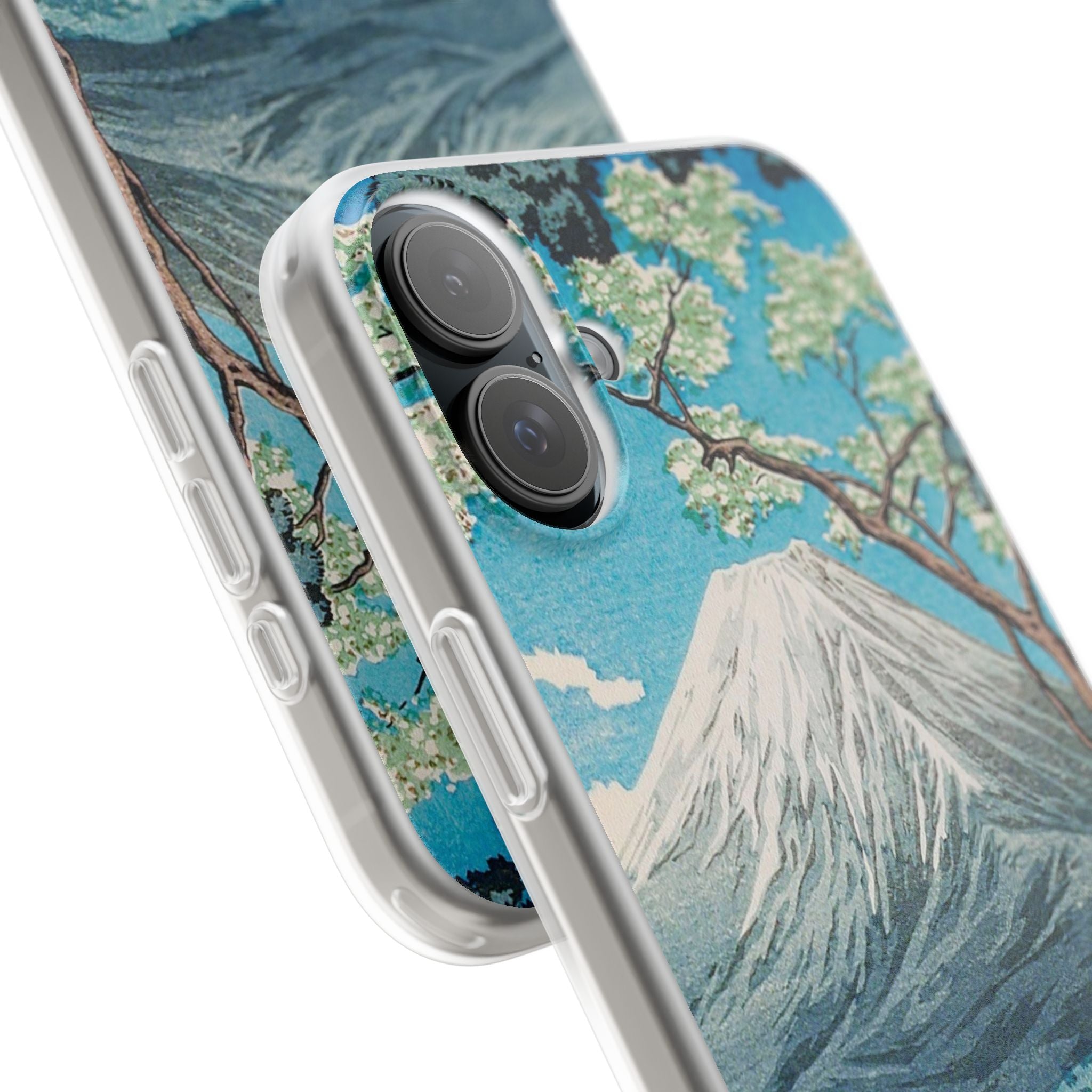 Mount Fuji from Lake Yamanaka - Flexi Case