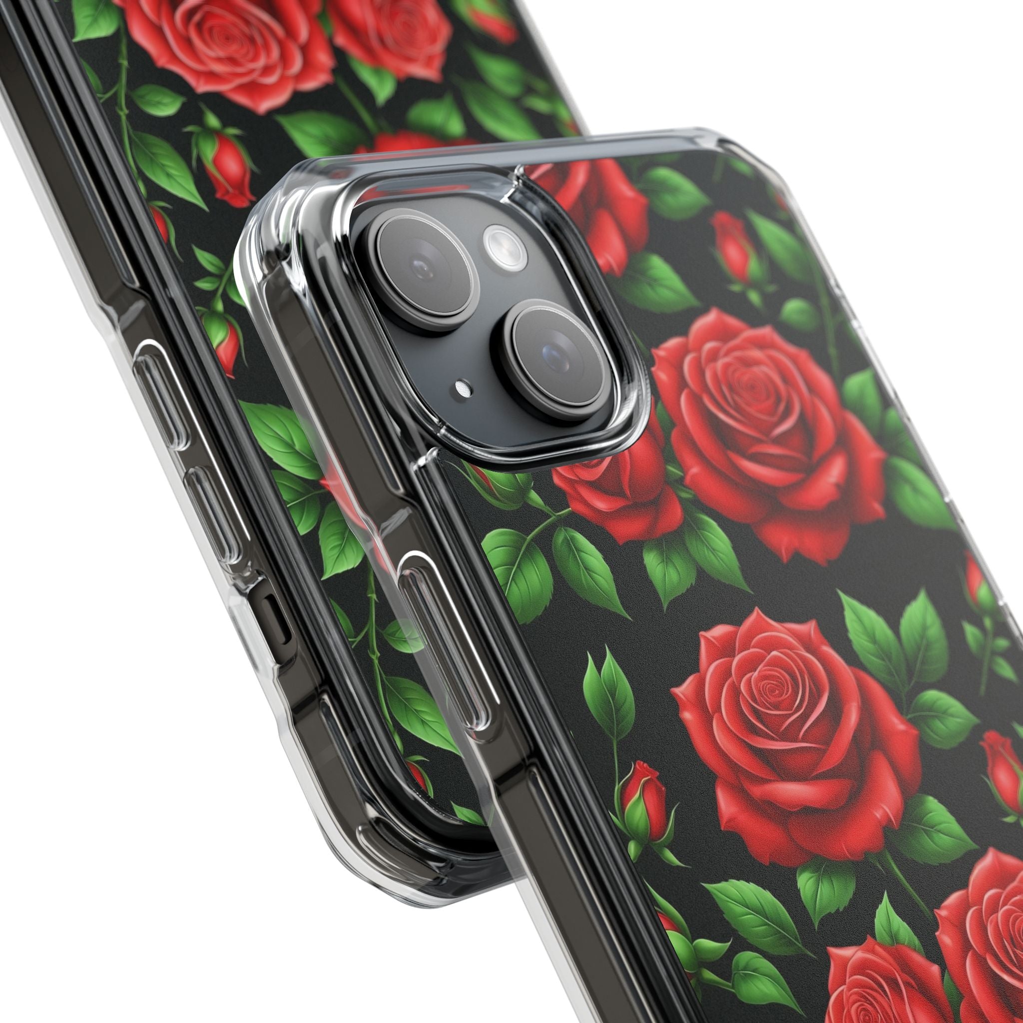 Roses are Red - Magnetic Clear Impact Case