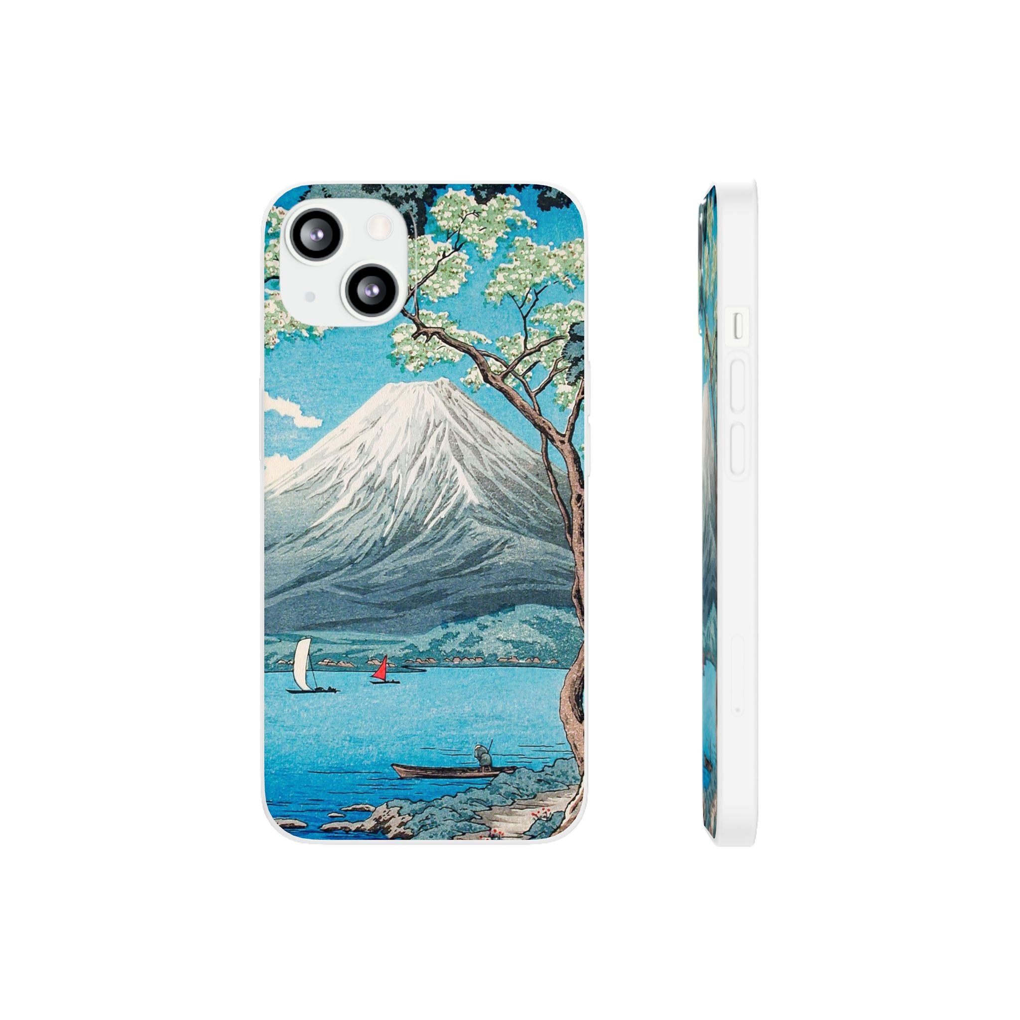 Mount Fuji from Lake Yamanaka - Flexi Case