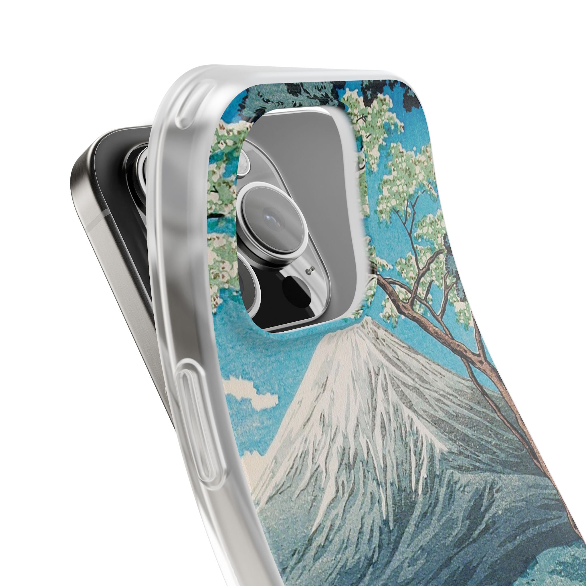 Mount Fuji from Lake Yamanaka - Flexi Case
