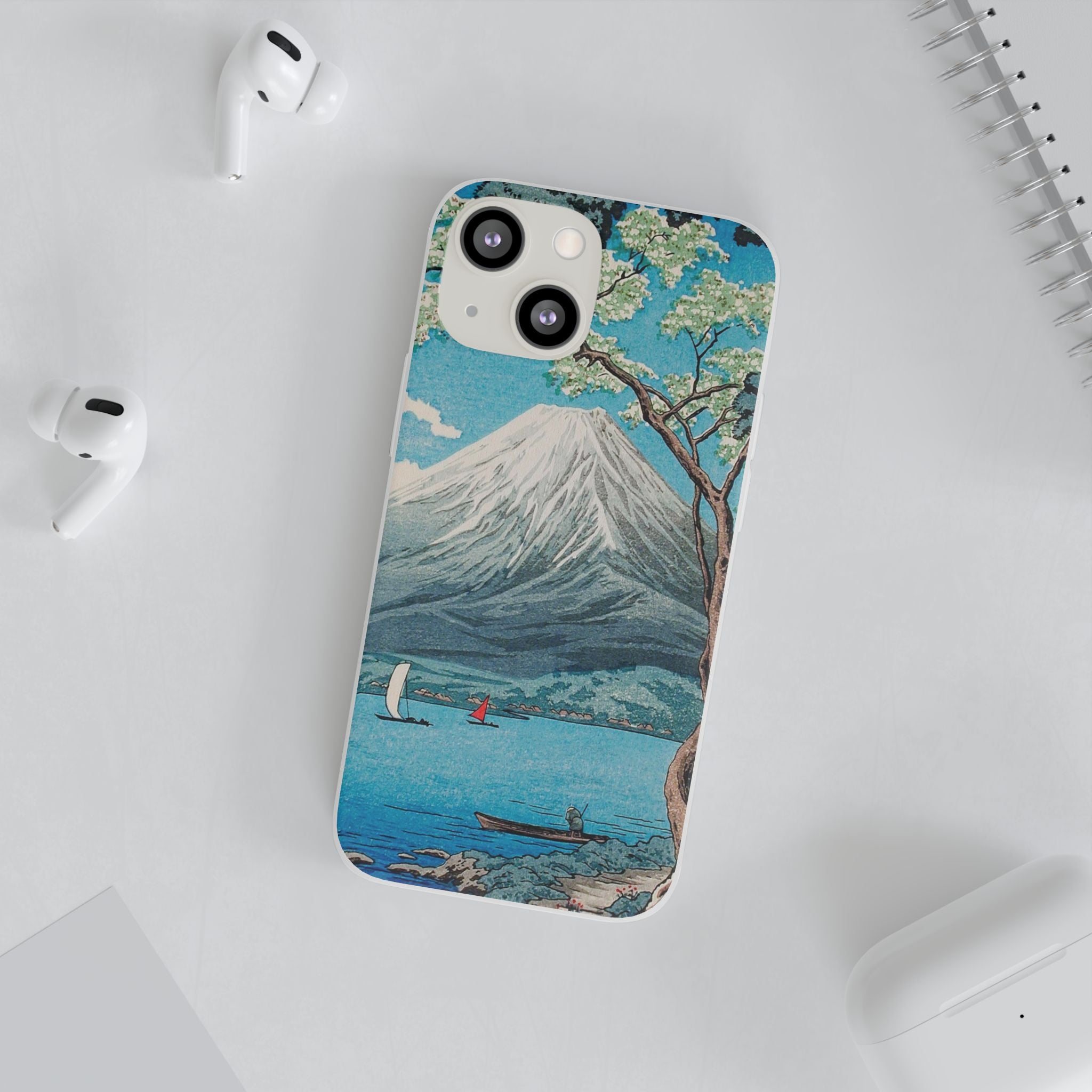 Mount Fuji from Lake Yamanaka - Flexi Case