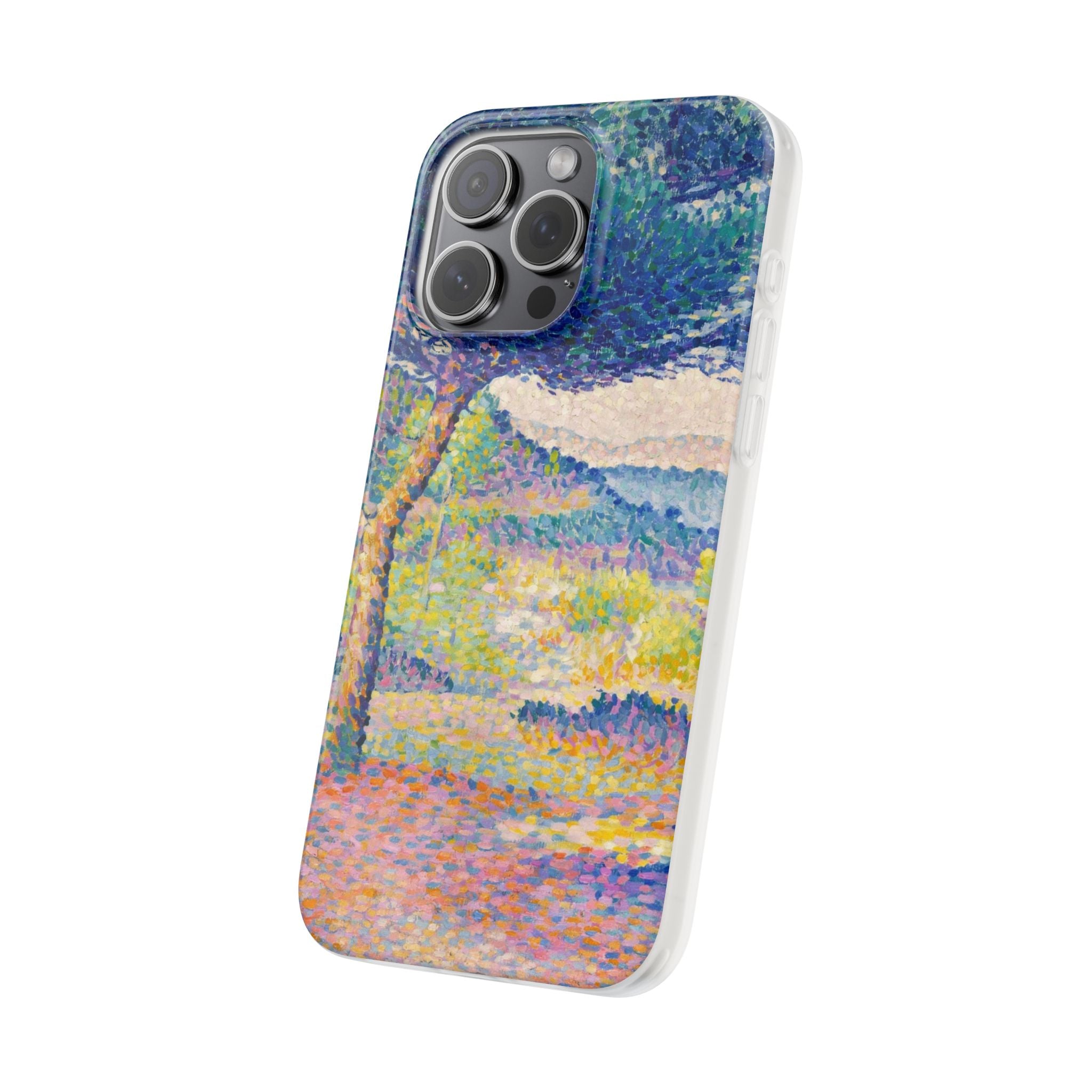 Pines Along the Shore (1896) by Henri-Edmond Cross - Flexi Case