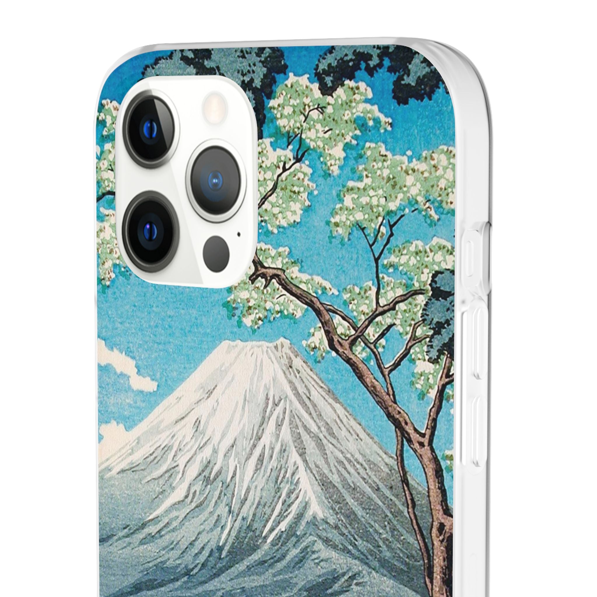 Mount Fuji from Lake Yamanaka - Flexi Case