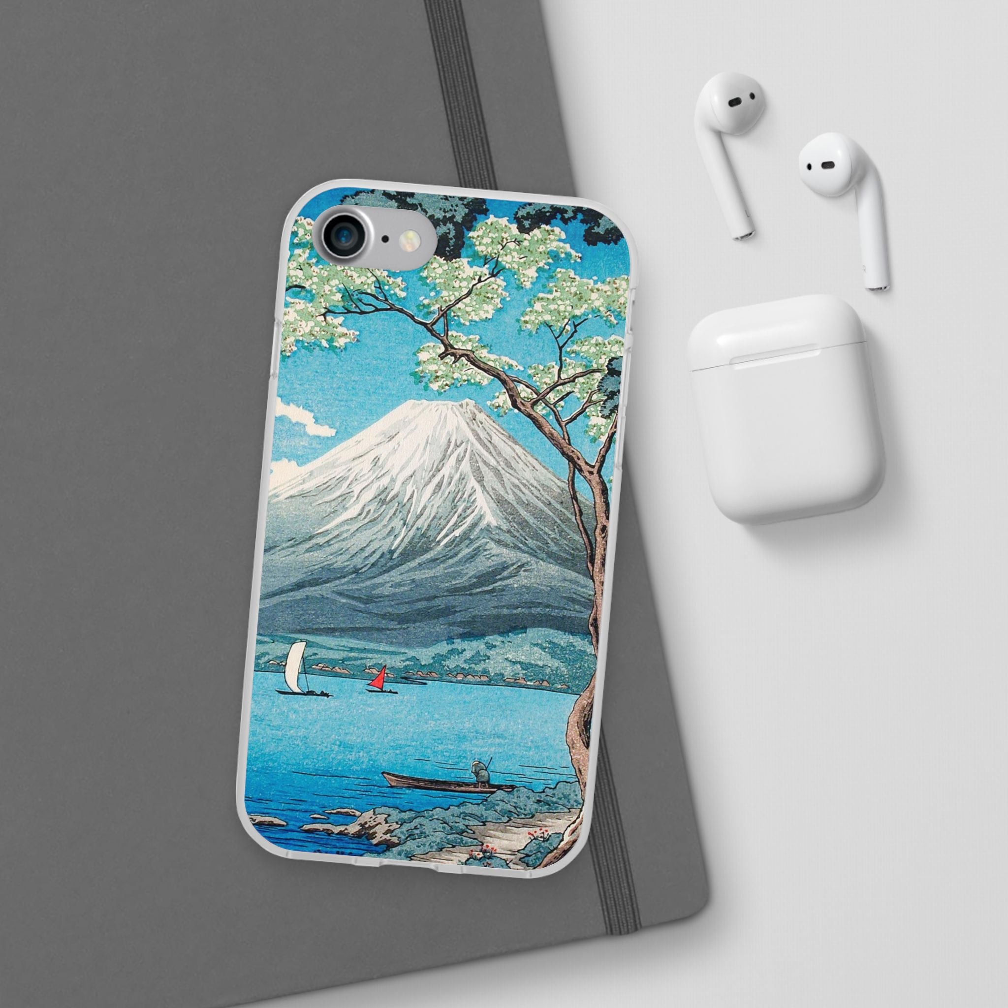 Mount Fuji from Lake Yamanaka - Flexi Case