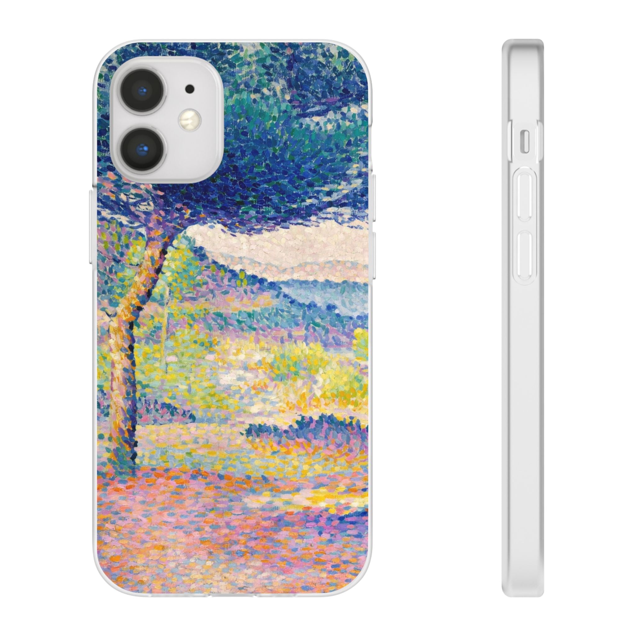 Pines Along the Shore (1896) by Henri-Edmond Cross - Flexi Case