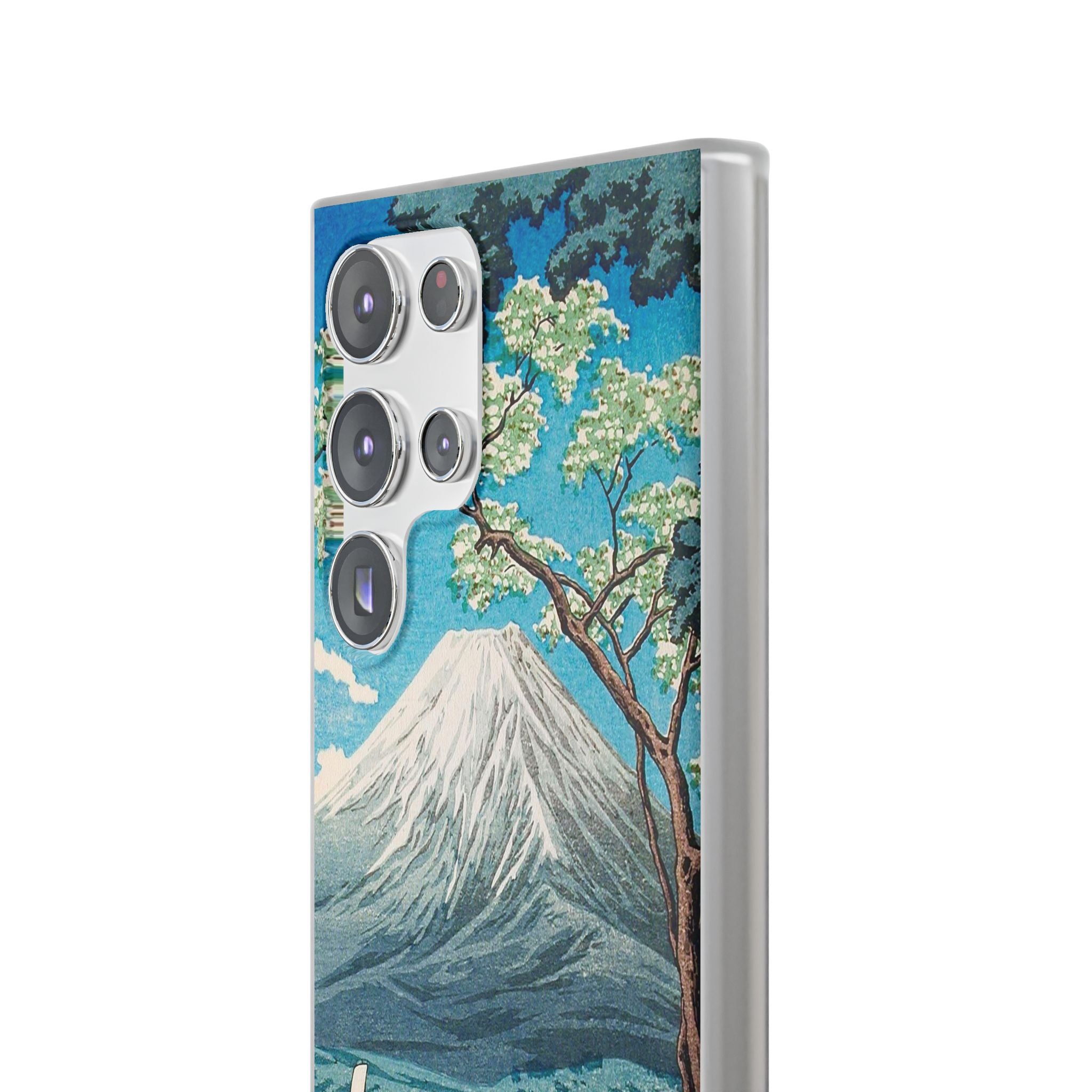 Mount Fuji from Lake Yamanaka - Flexi Case