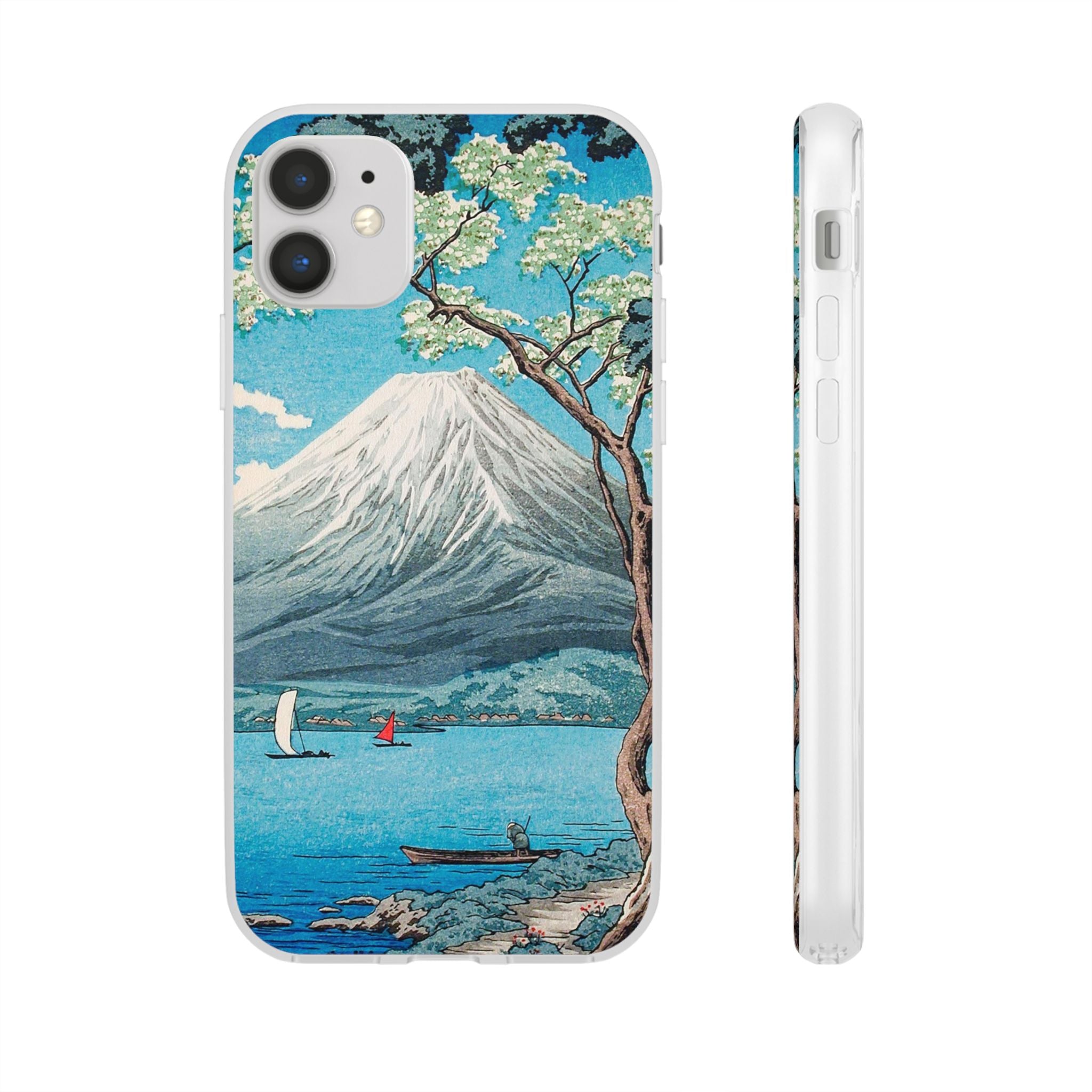 Mount Fuji from Lake Yamanaka - Flexi Case