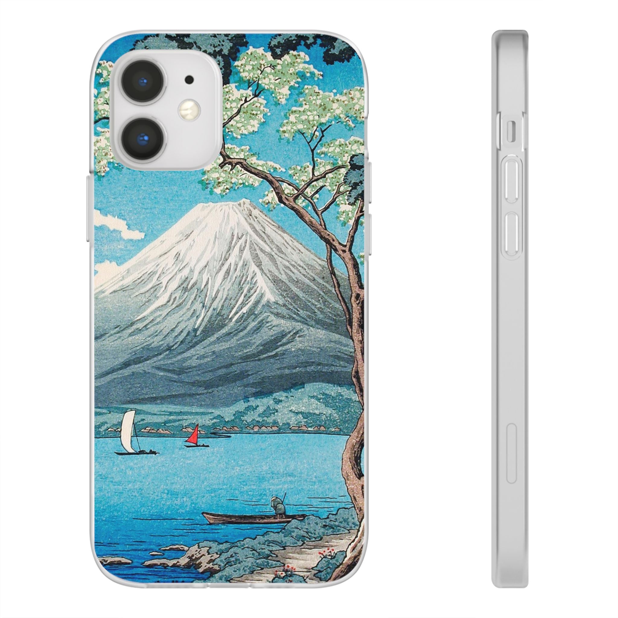 Mount Fuji from Lake Yamanaka - Flexi Case