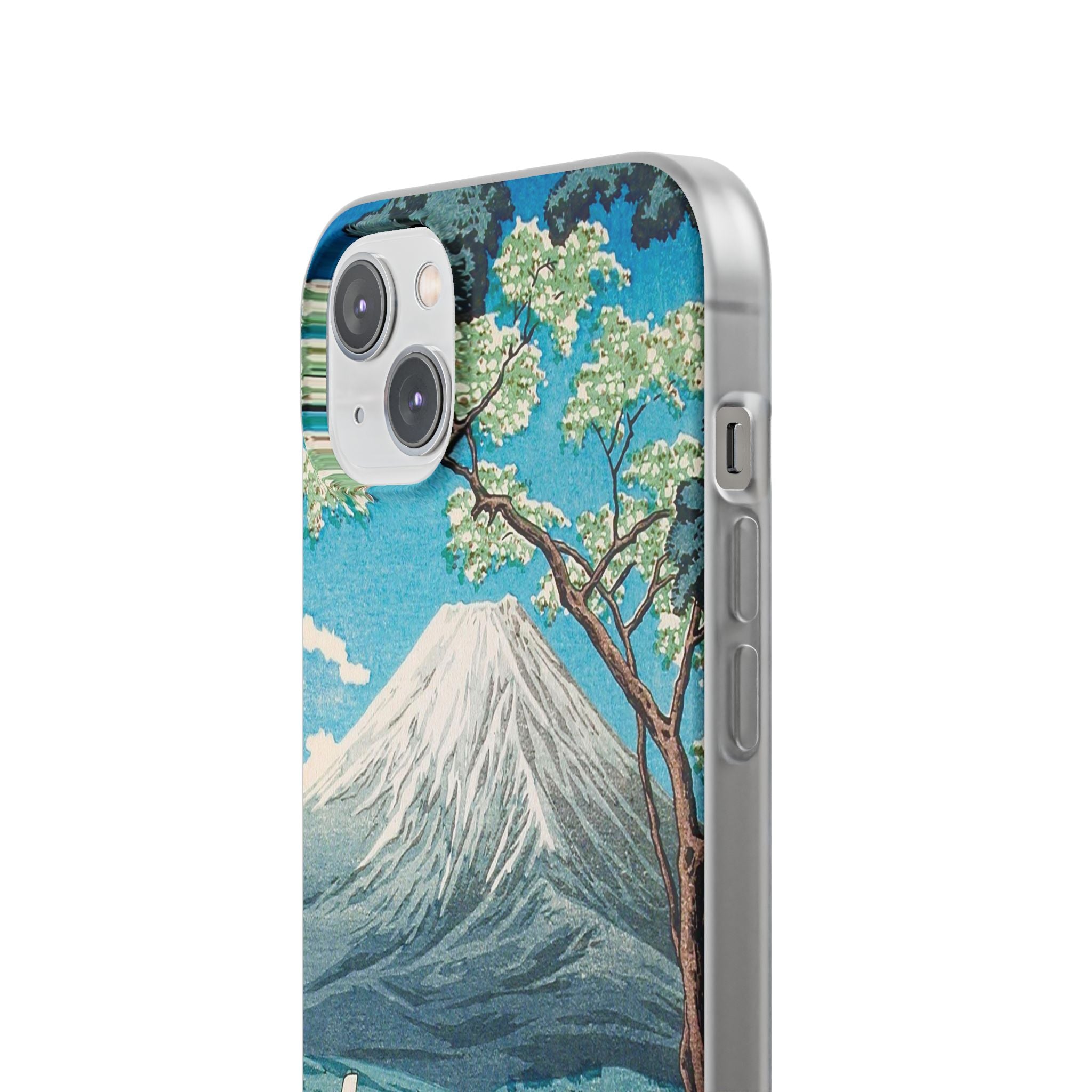 Mount Fuji from Lake Yamanaka - Flexi Case