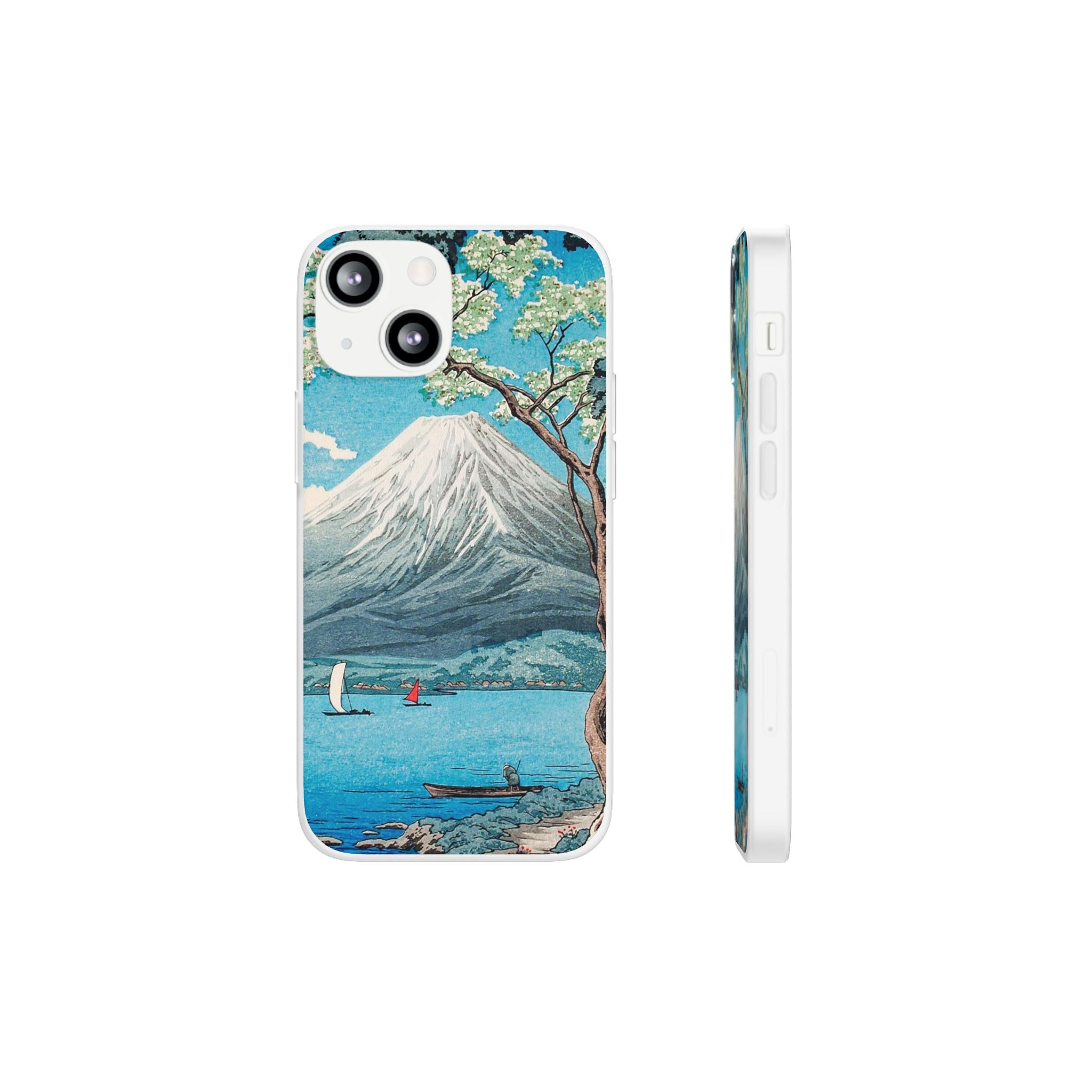 Mount Fuji from Lake Yamanaka - Flexi Case