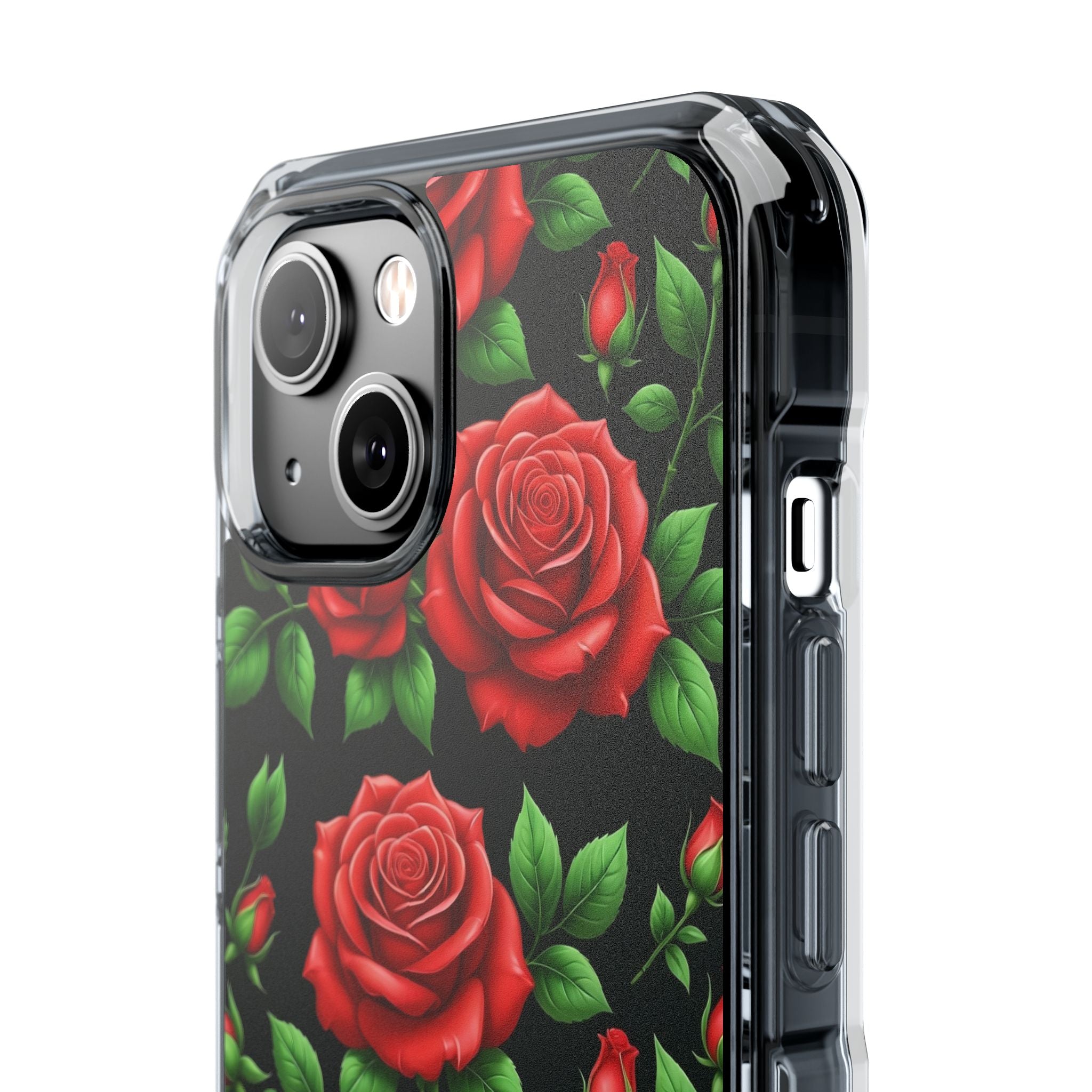 Roses are Red - Magnetic Clear Impact Case