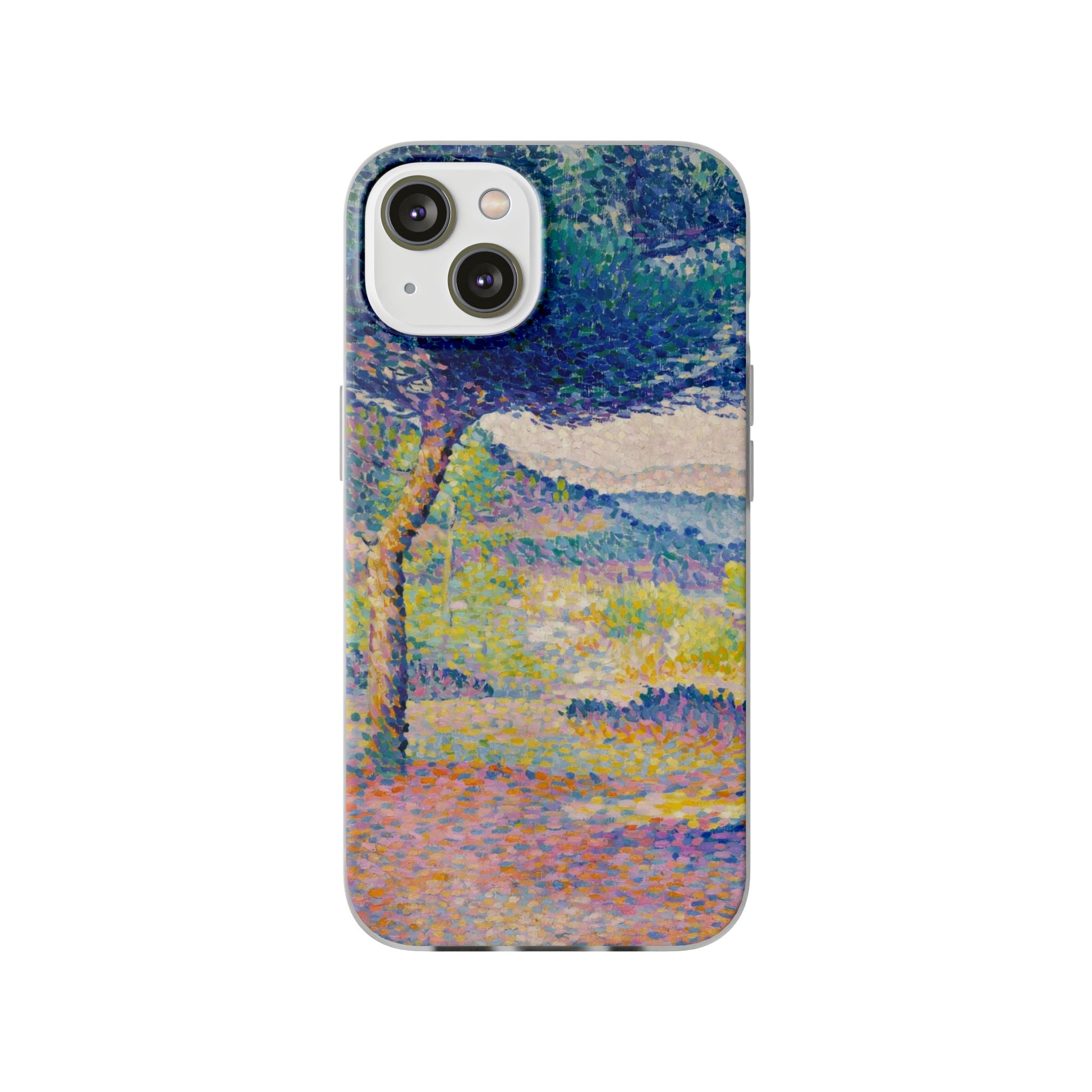 Pines Along the Shore (1896) by Henri-Edmond Cross - Flexi Case