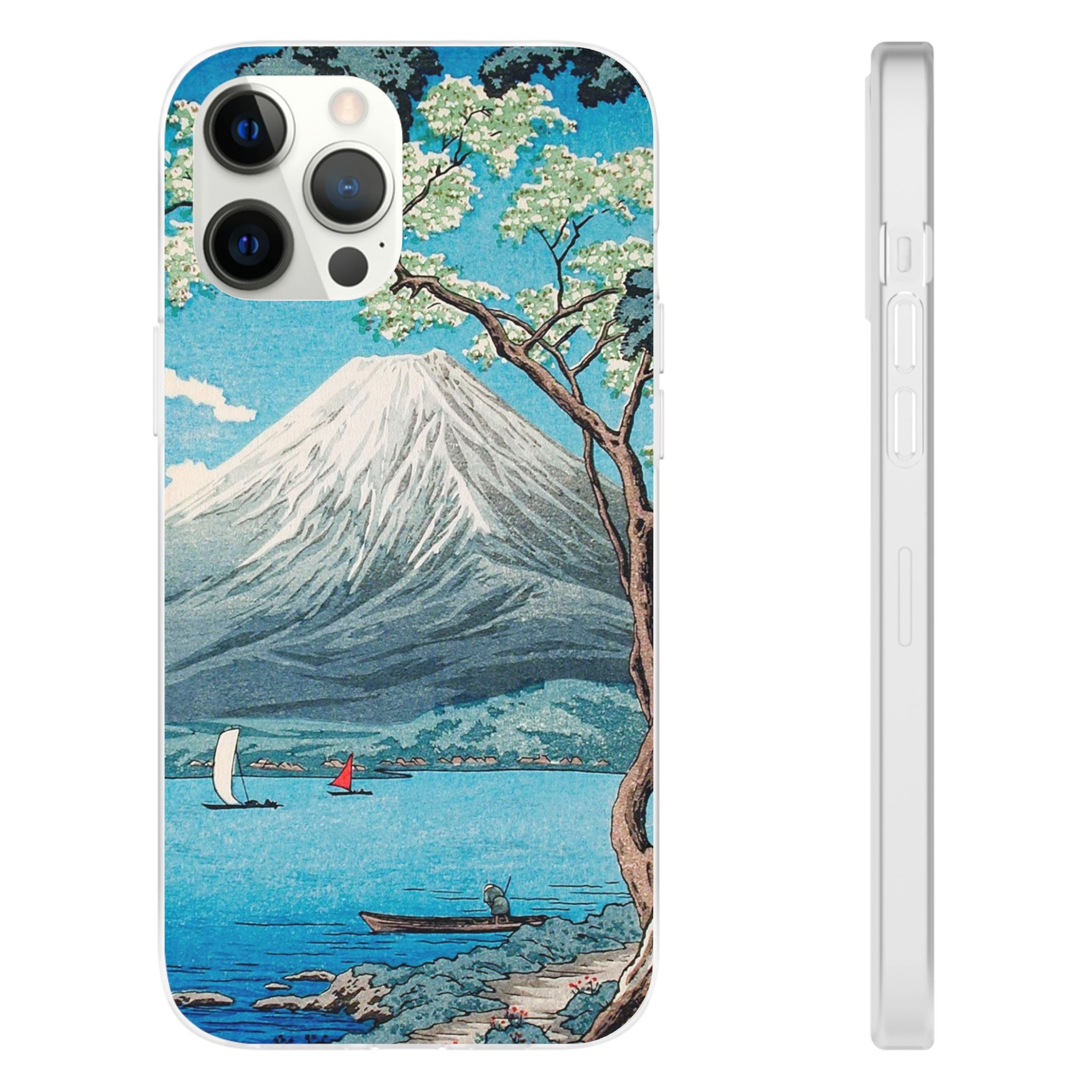 Mount Fuji from Lake Yamanaka - Flexi Case
