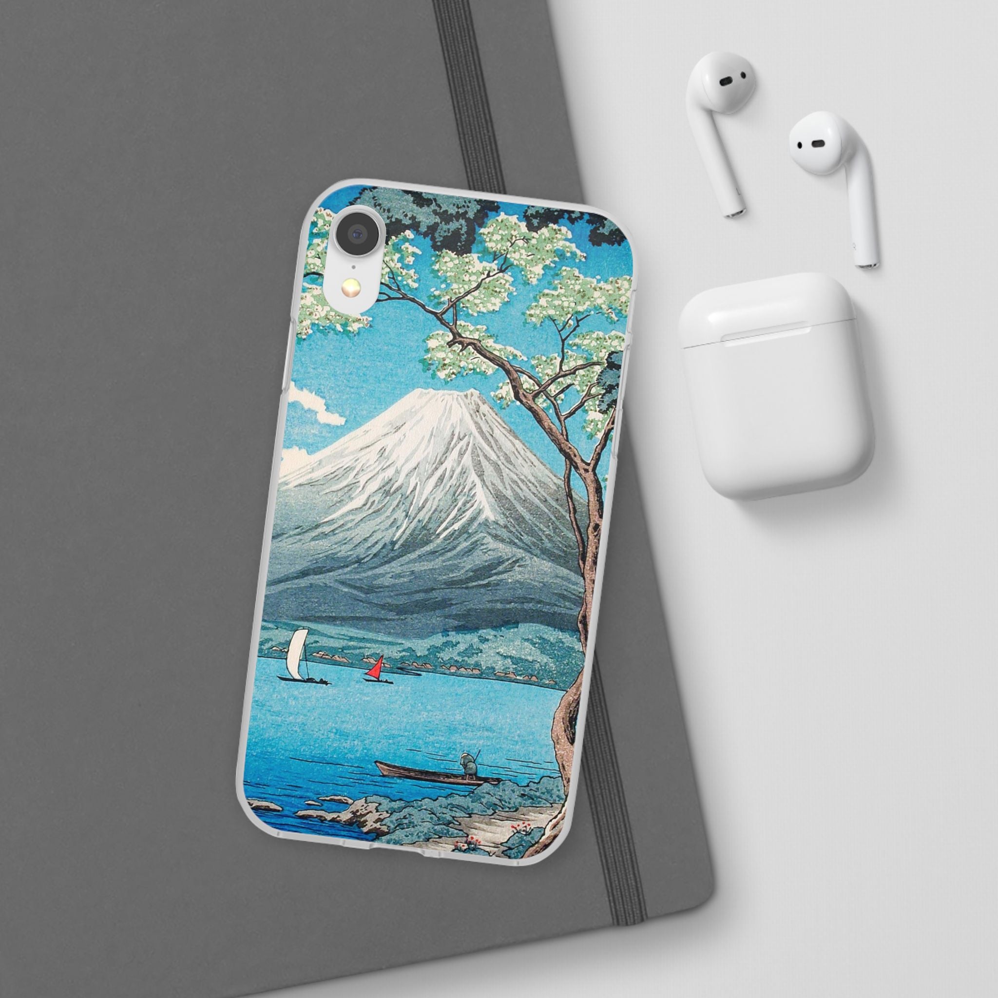 Mount Fuji from Lake Yamanaka - Flexi Case