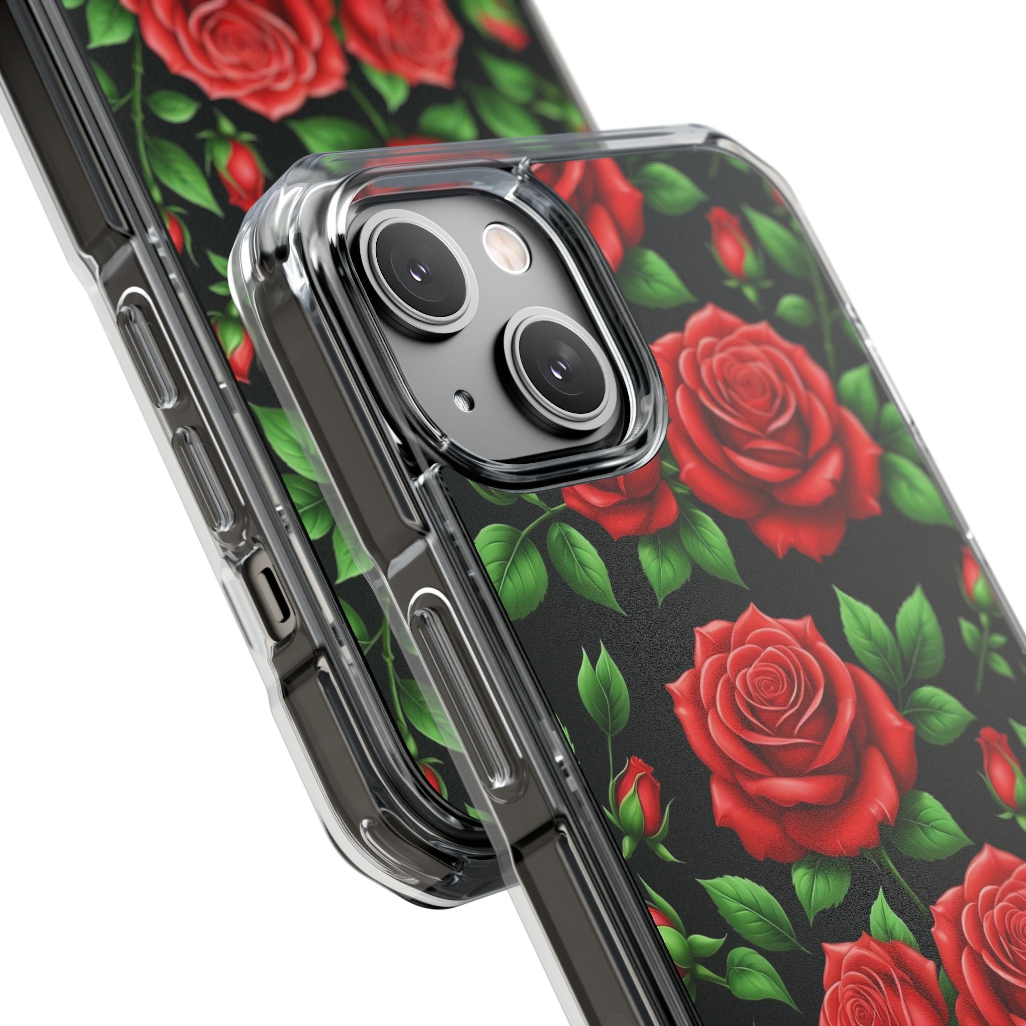 Roses are Red - Magnetic Clear Impact Case