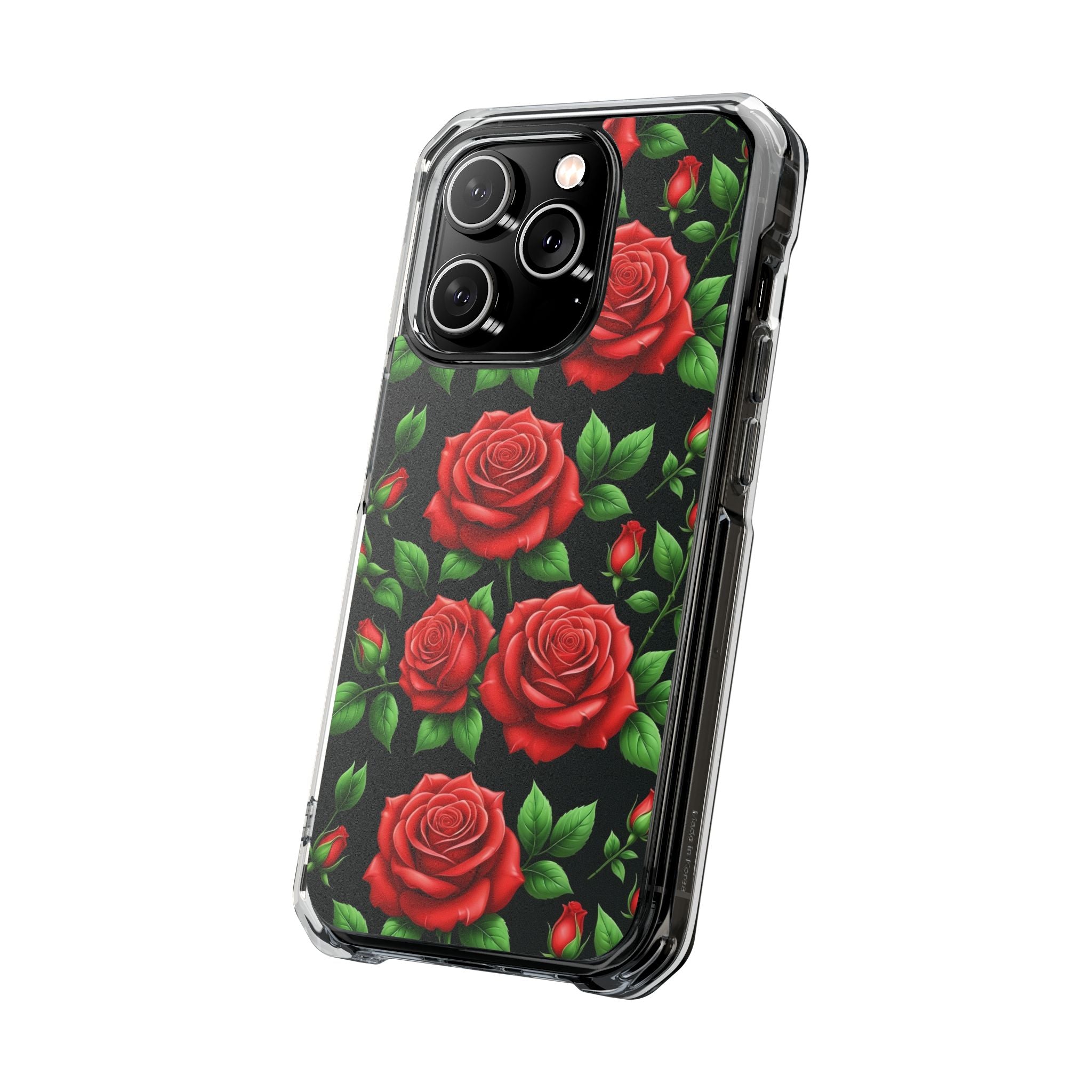 Roses are Red - Magnetic Clear Impact Case