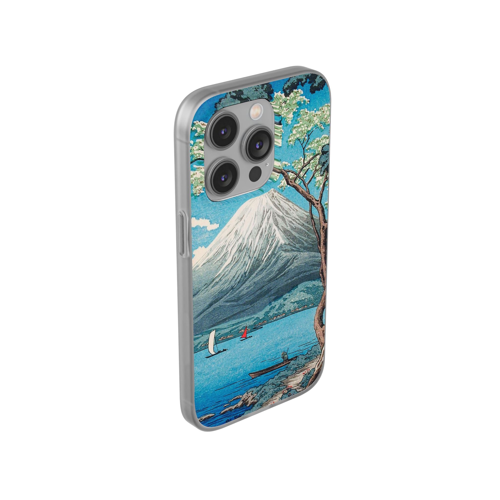 Mount Fuji from Lake Yamanaka - Flexi Case
