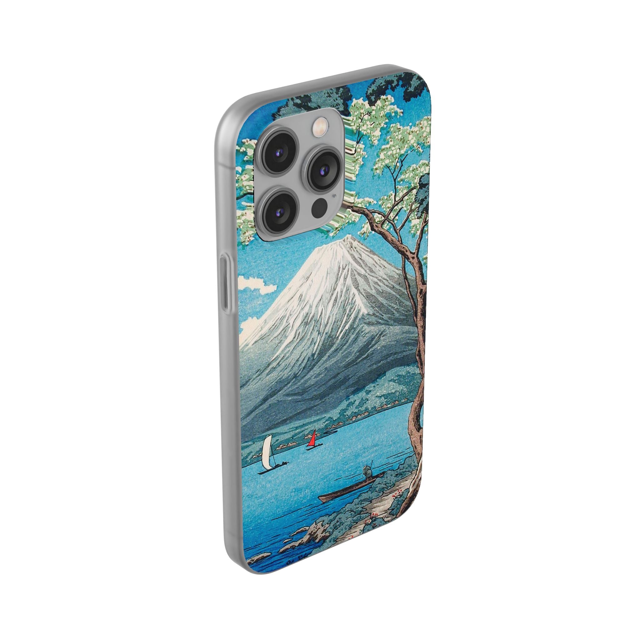 Mount Fuji from Lake Yamanaka - Flexi Case