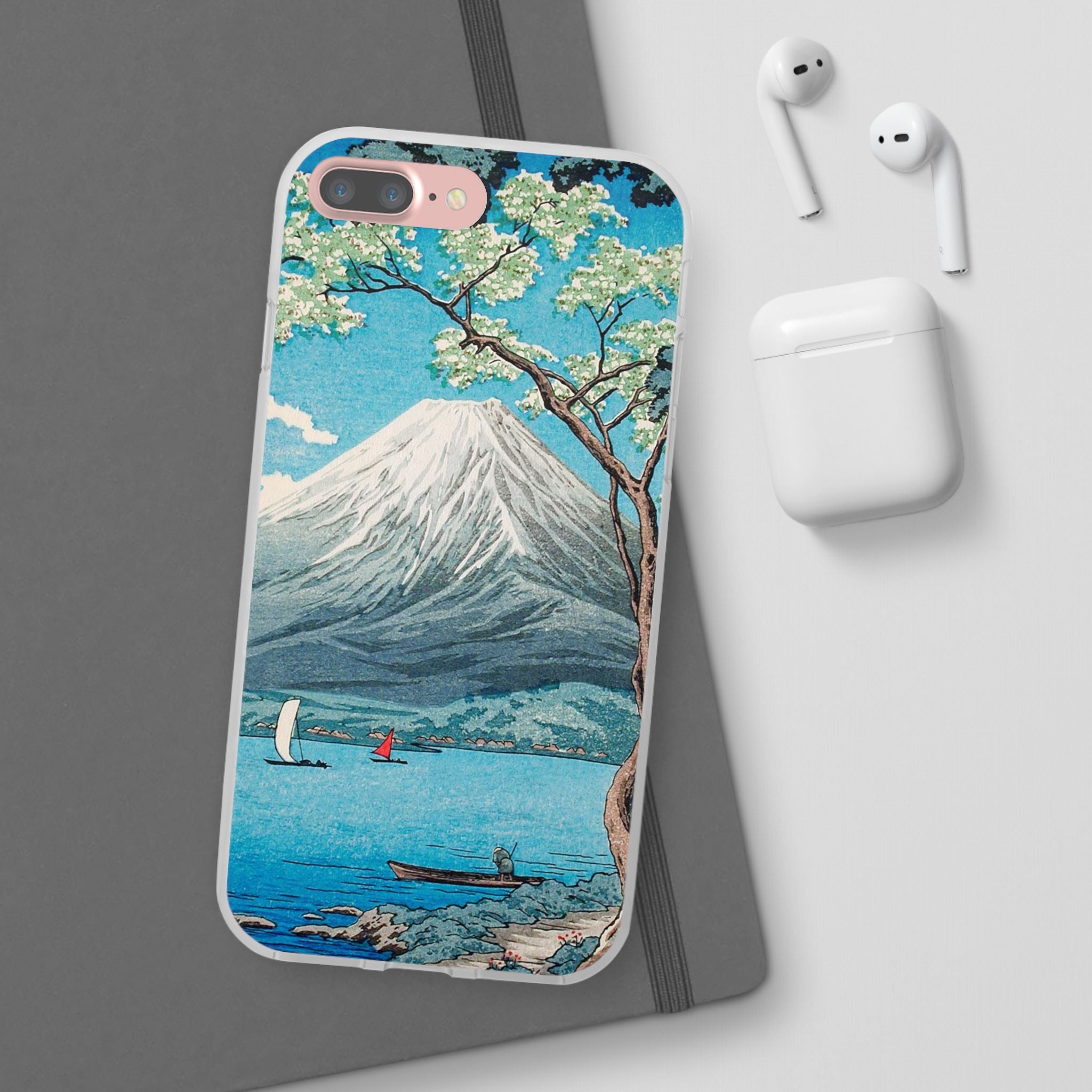 Mount Fuji from Lake Yamanaka - Flexi Case