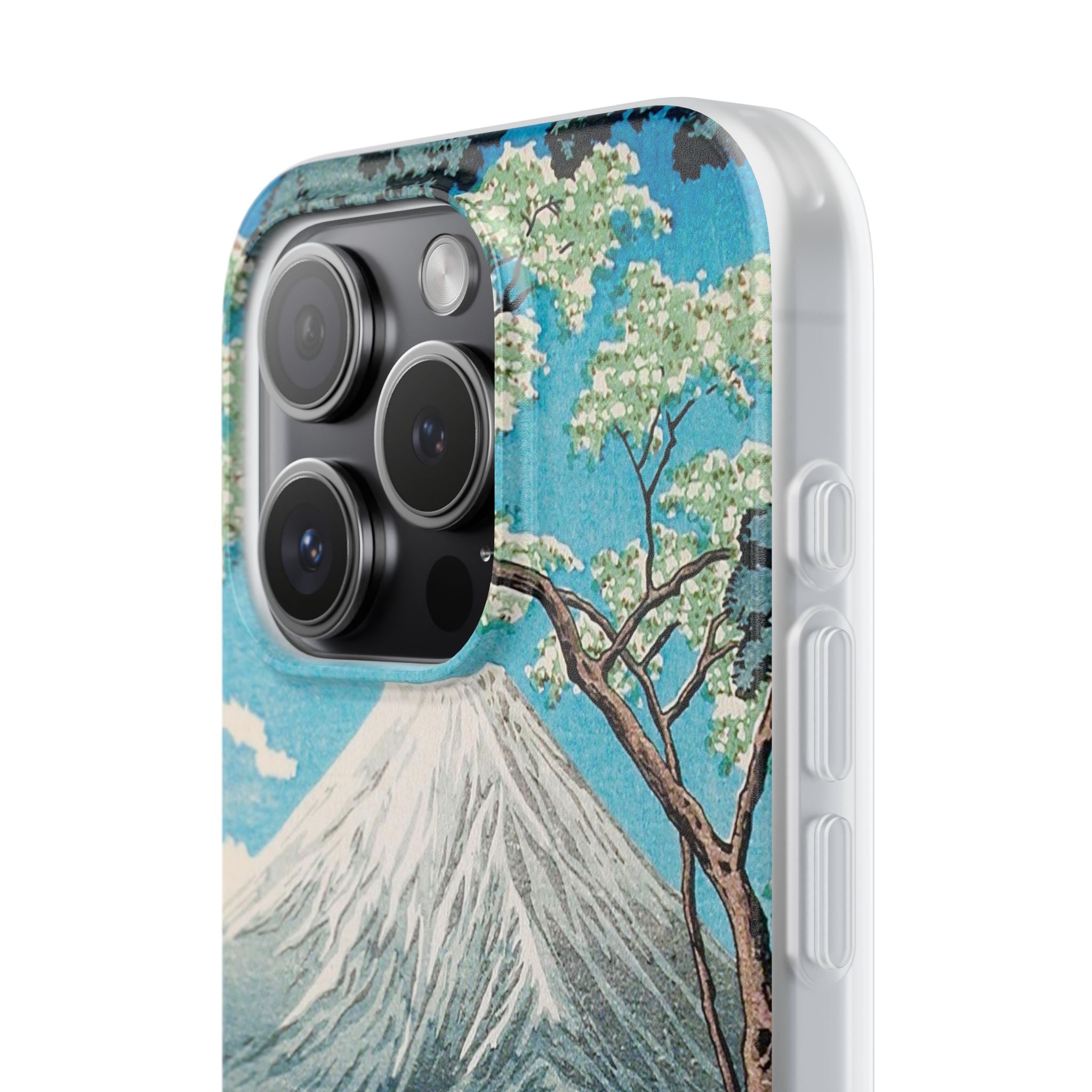 Mount Fuji from Lake Yamanaka - Flexi Case