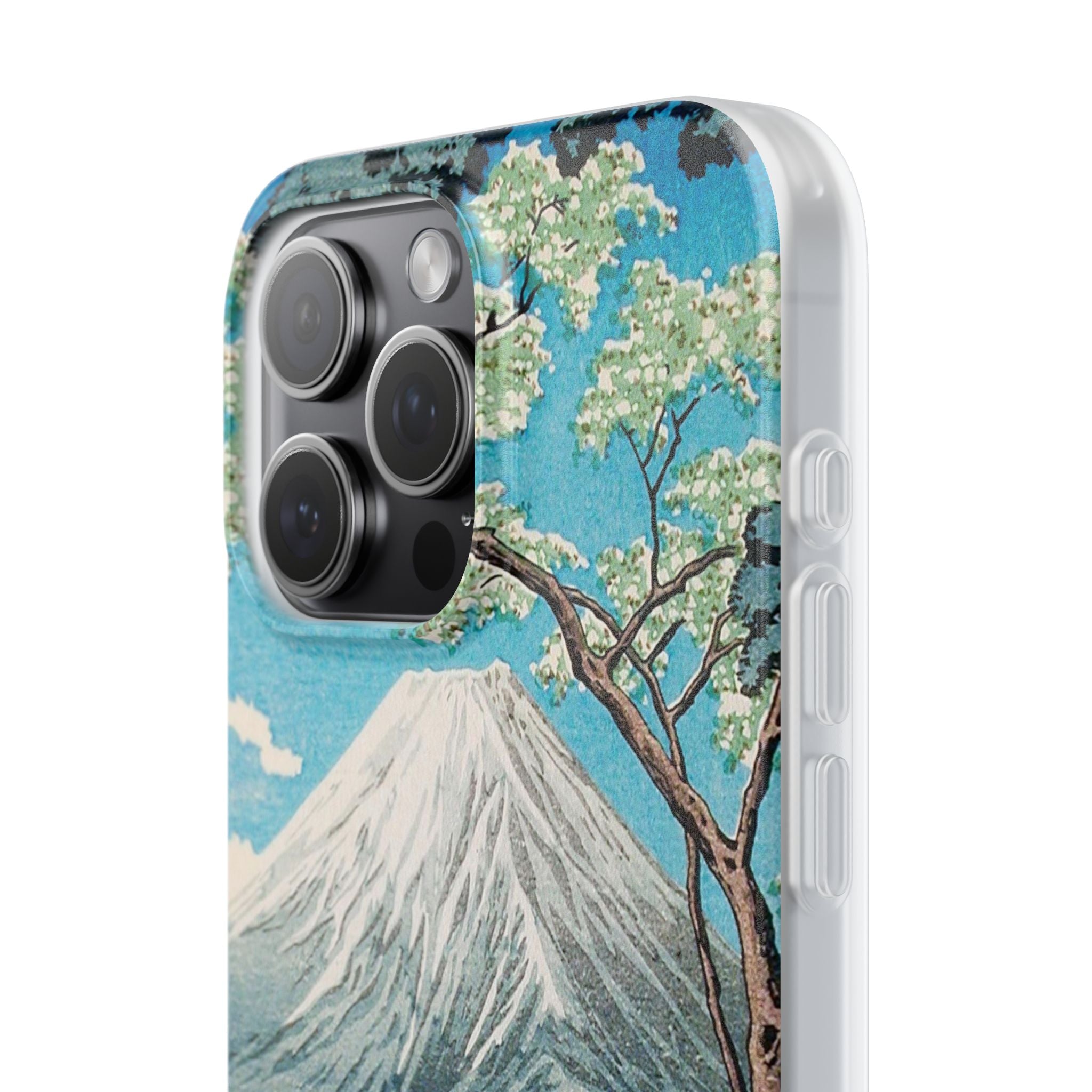 Mount Fuji from Lake Yamanaka - Flexi Case
