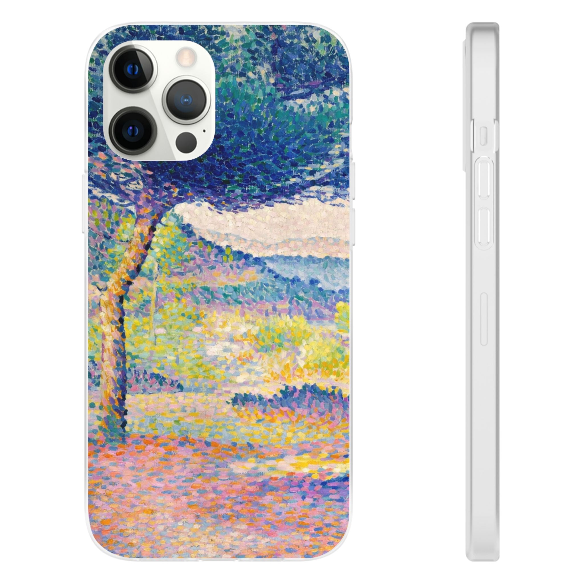 Pines Along the Shore (1896) by Henri-Edmond Cross - Flexi Case