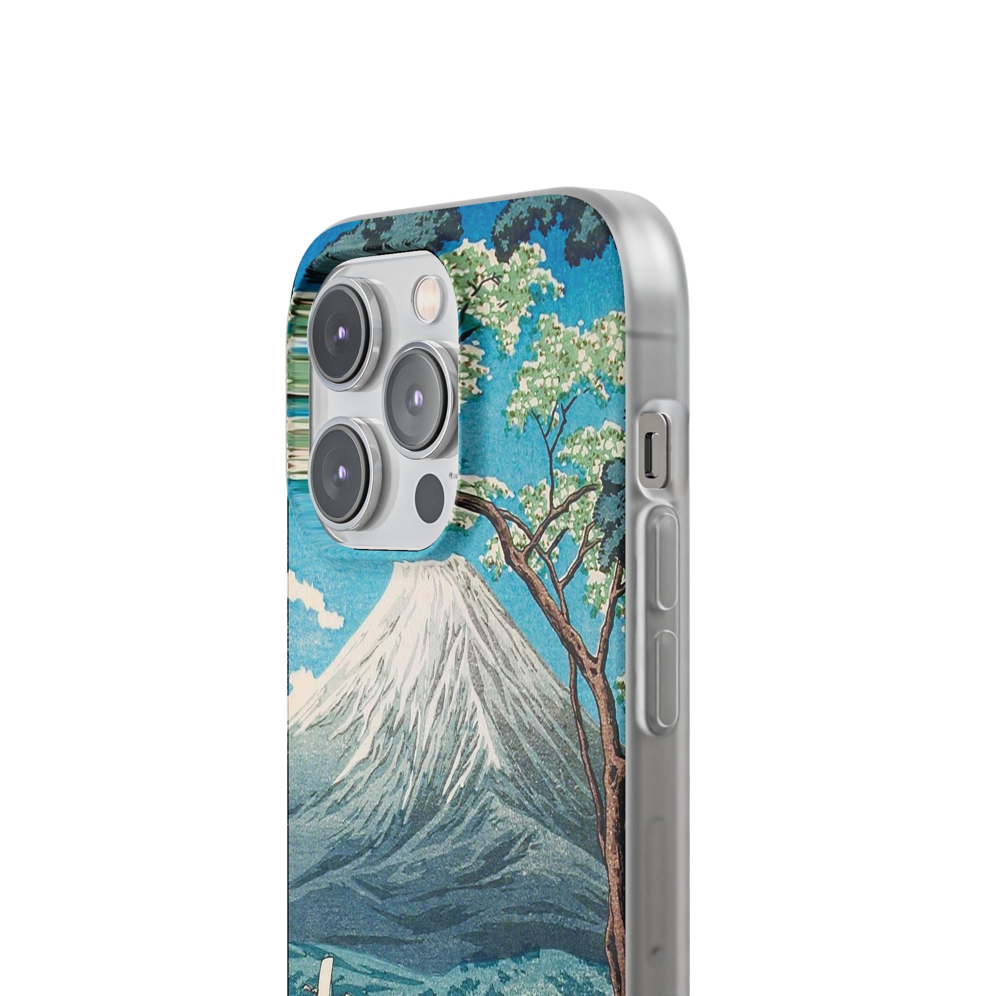 Mount Fuji from Lake Yamanaka - Flexi Case