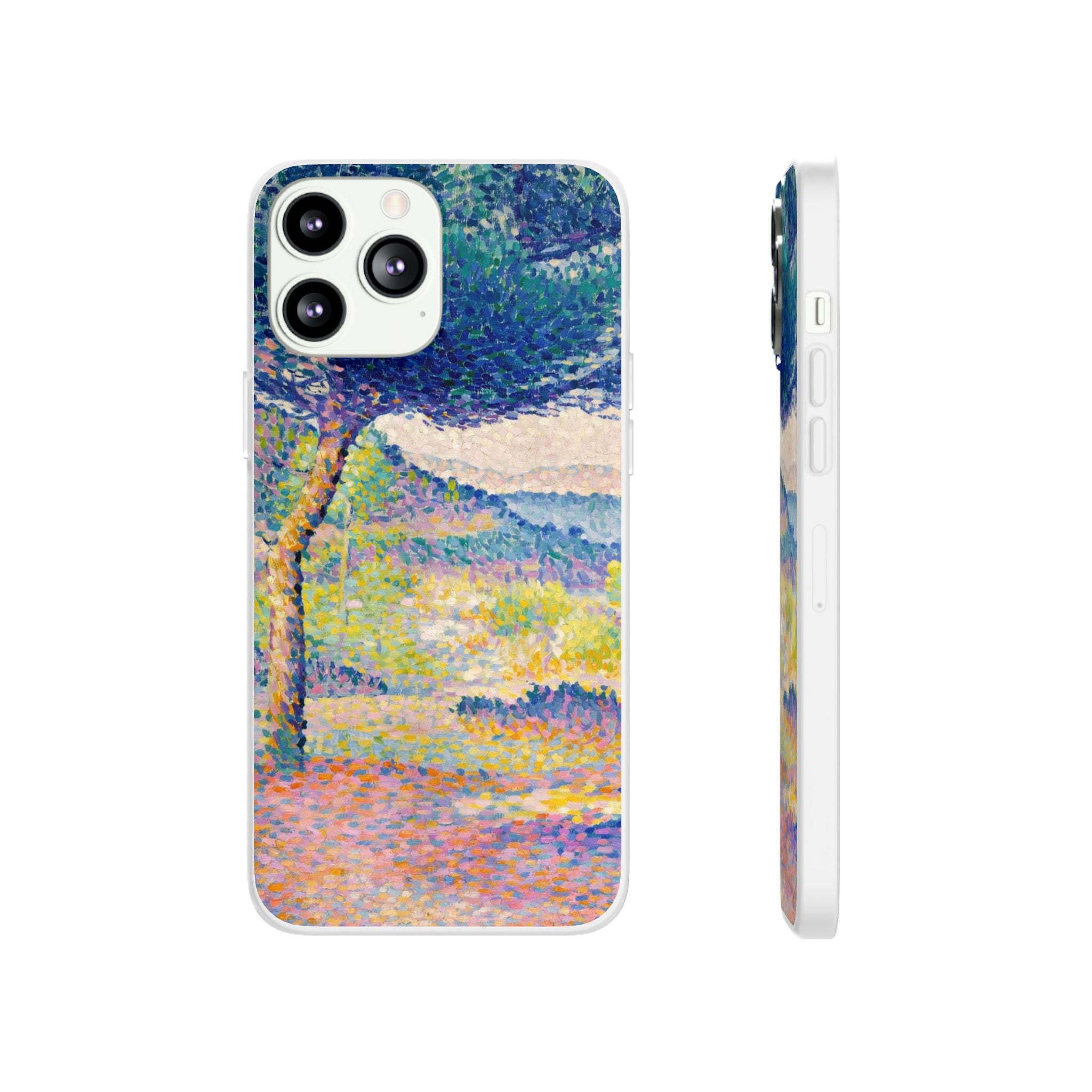 Pines Along the Shore (1896) by Henri-Edmond Cross - Flexi Case